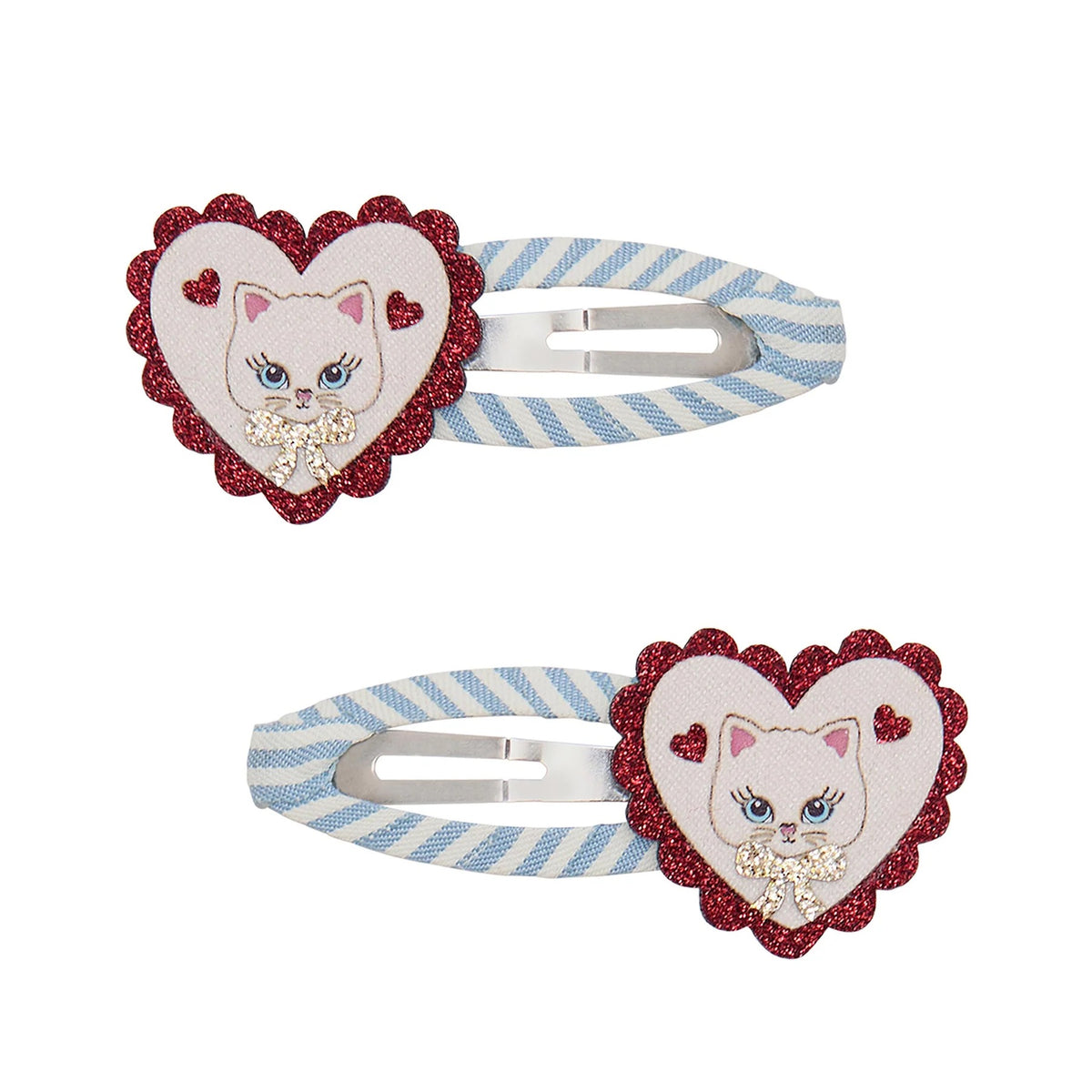 Mimi and Lula Scalloped Kitty Hair Clips
