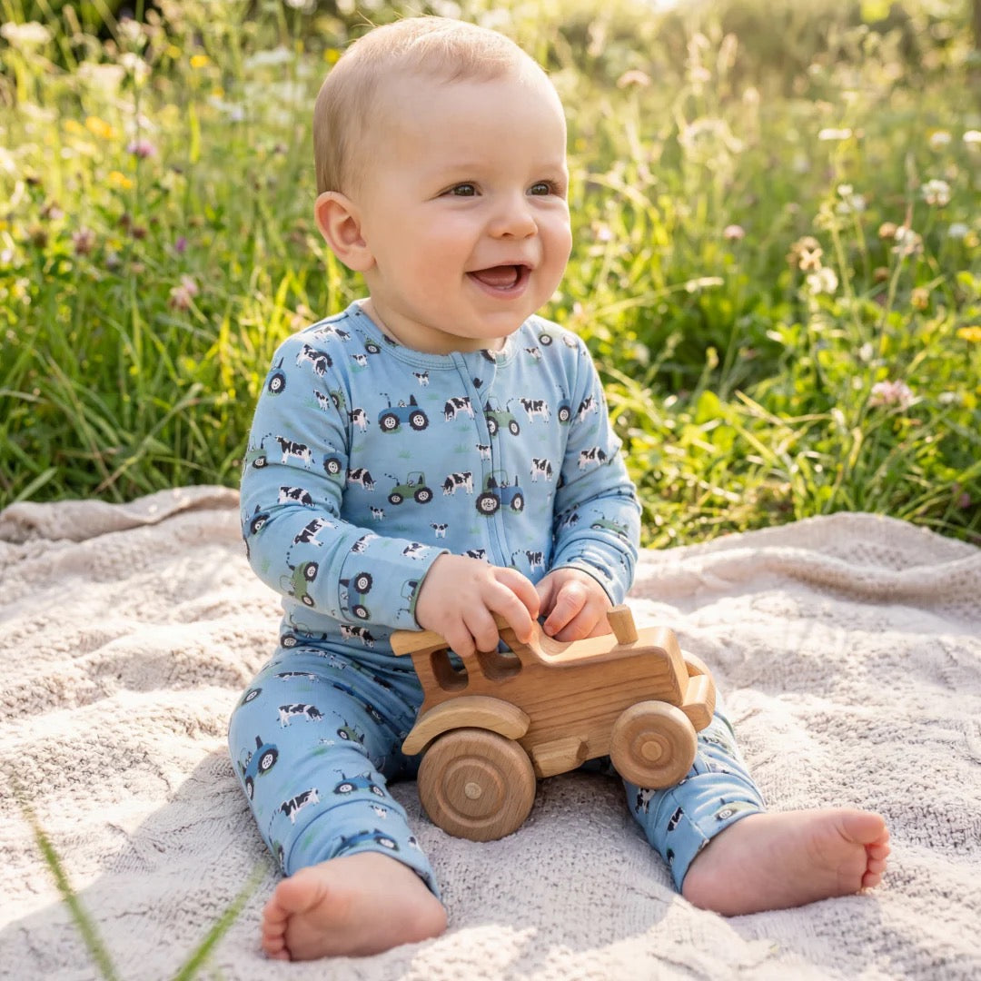 Sweet Bamboo Convertible Romper || Farm Life