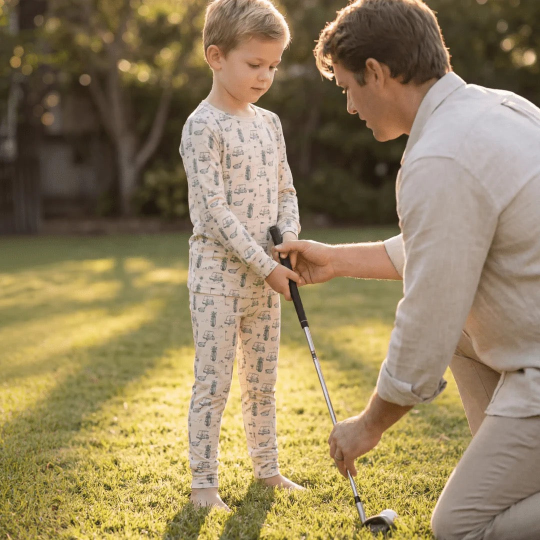 Sweet Bamboo Big Kid Pajamas || 18 Holes