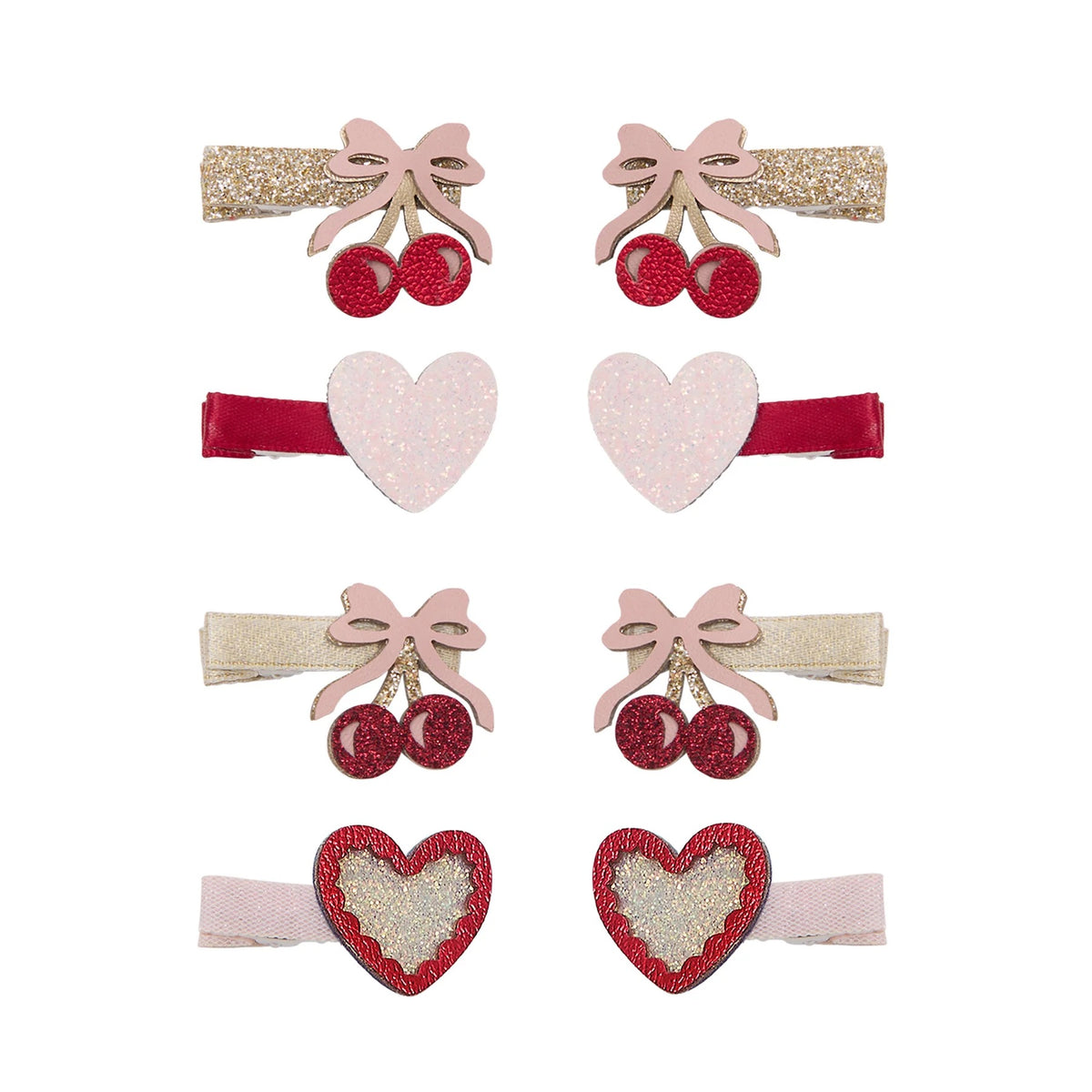 Mimi and Lula Fancy Cherries Hairclips