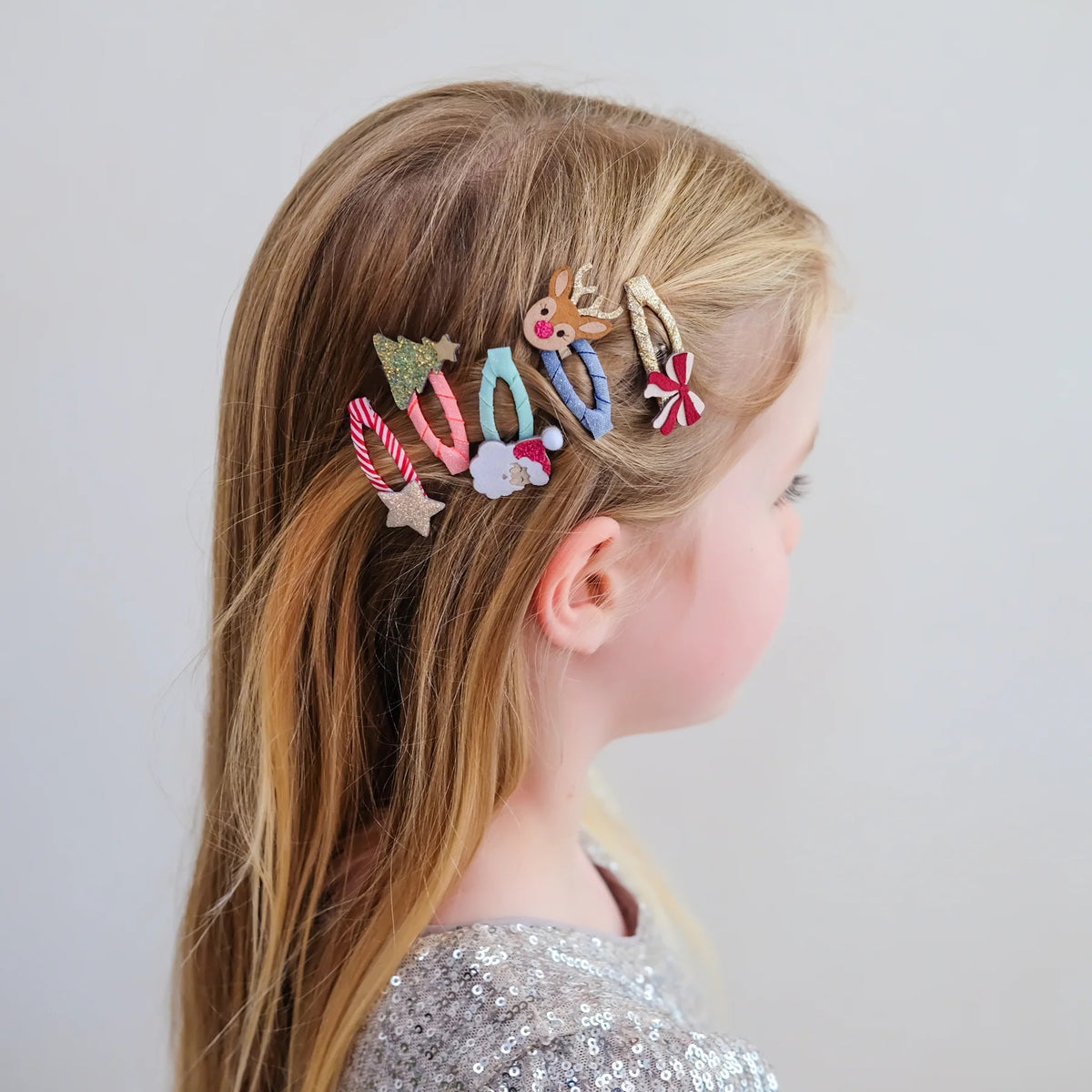 Mimi and Lula Christmas Mini Hair Clips