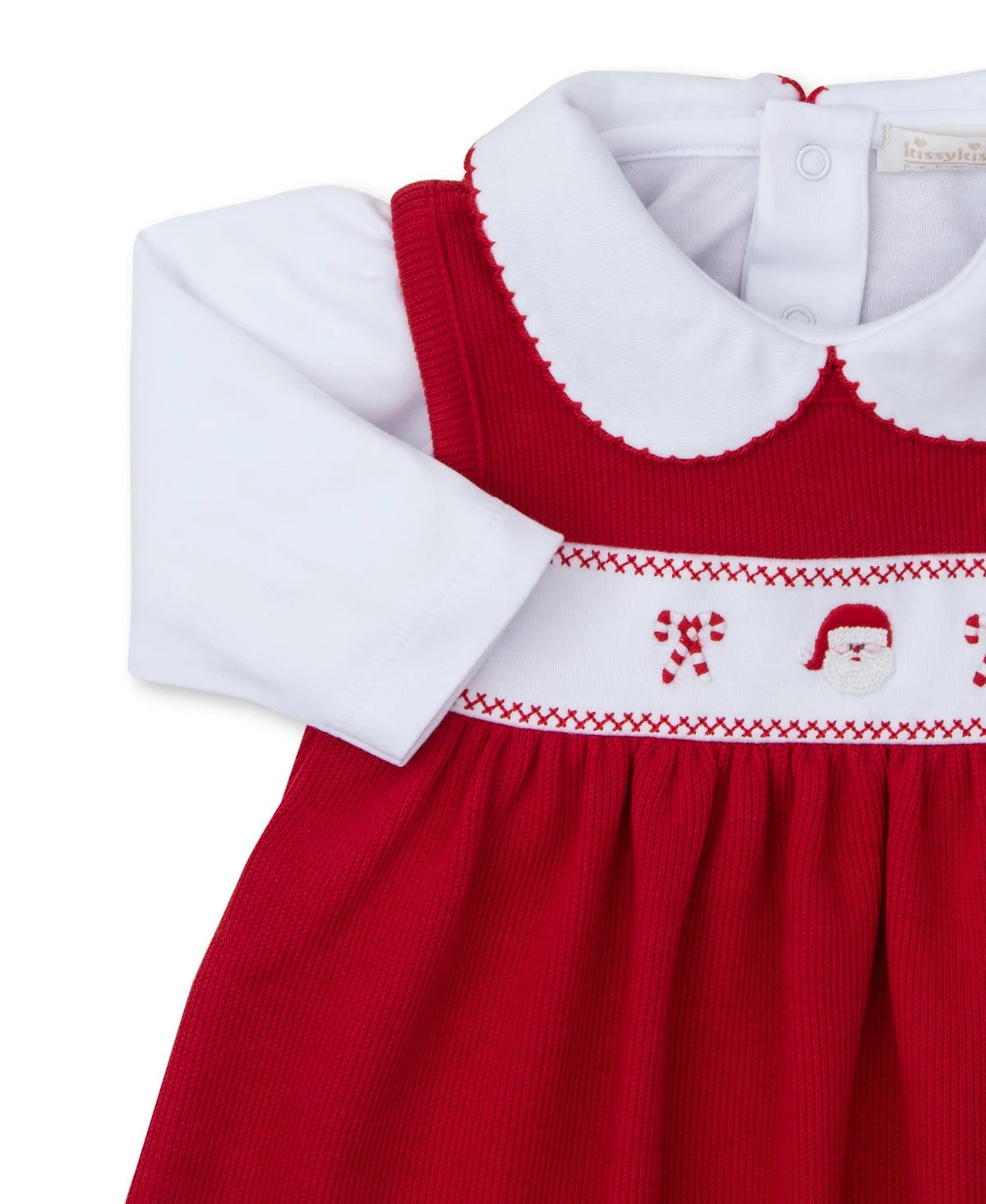 Kissy Kissy Holiday Medley Santa Jumper Set