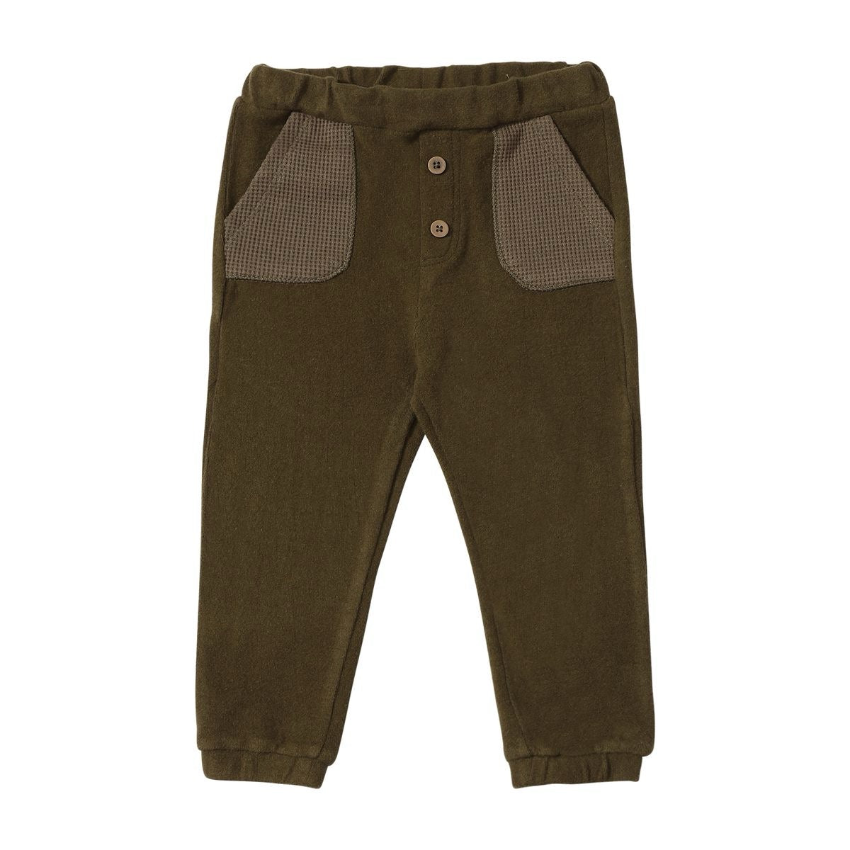 Me & Henry Baby Jersey Pant || Olive