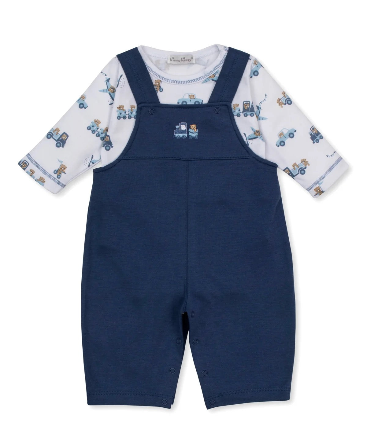 Kissy Kissy Bears on the Go Overall Set