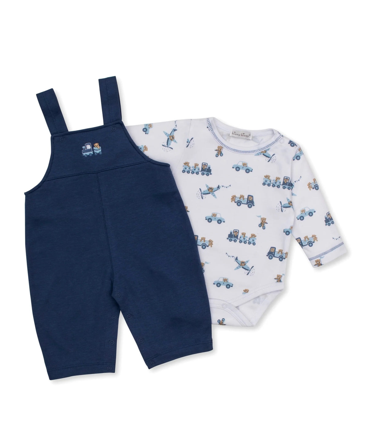 Kissy Kissy Bears on the Go Overall Set