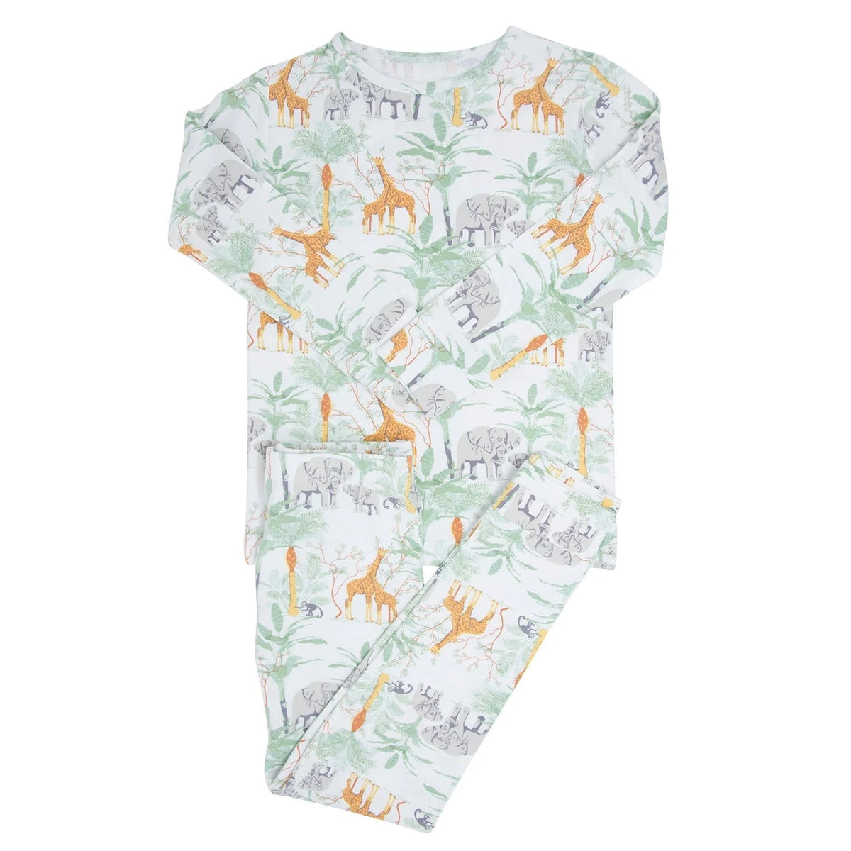 Sweet Bamboo Big Kid Pajamas || George's Jungle