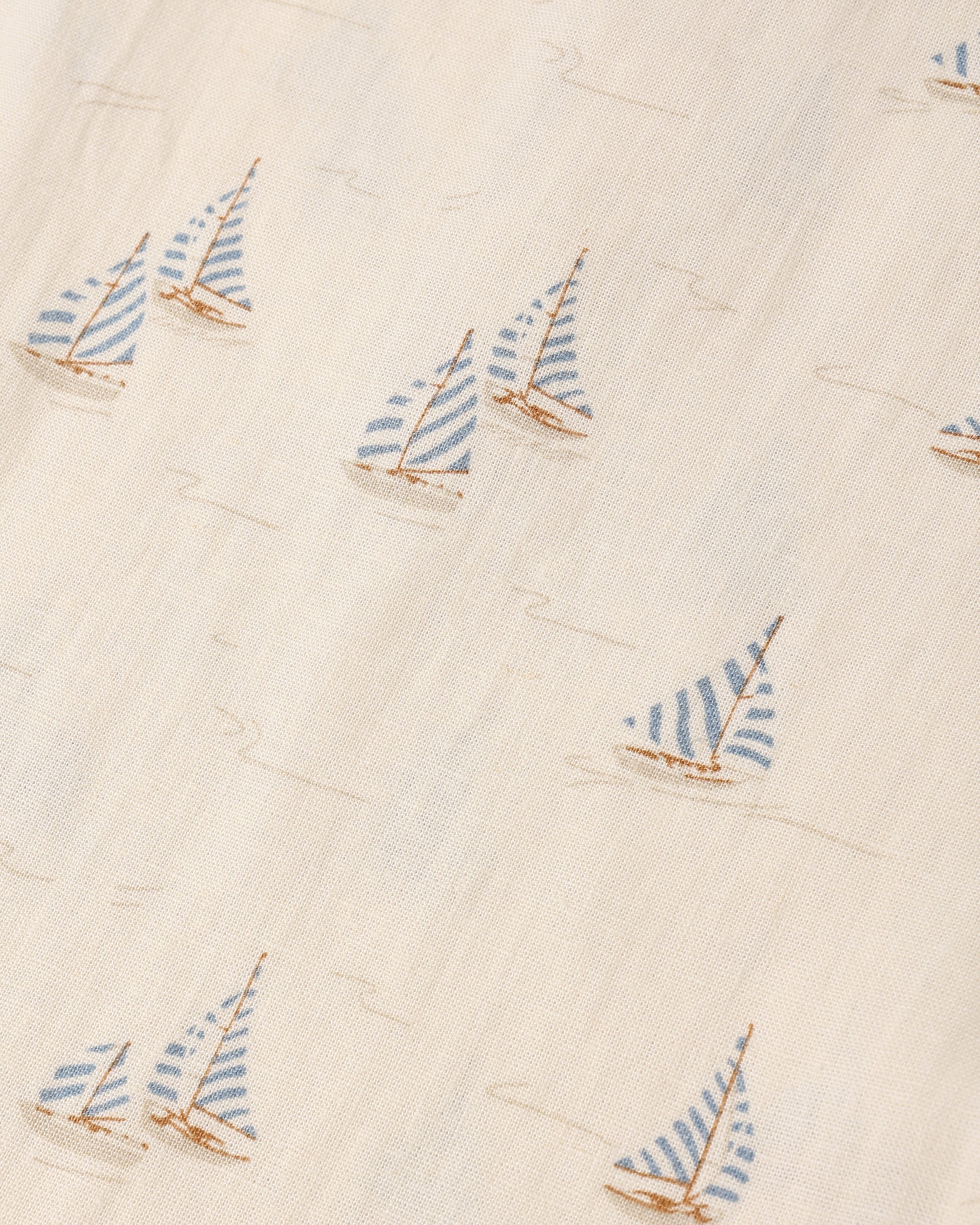 Rylee + Cru Beau Romper || Sail