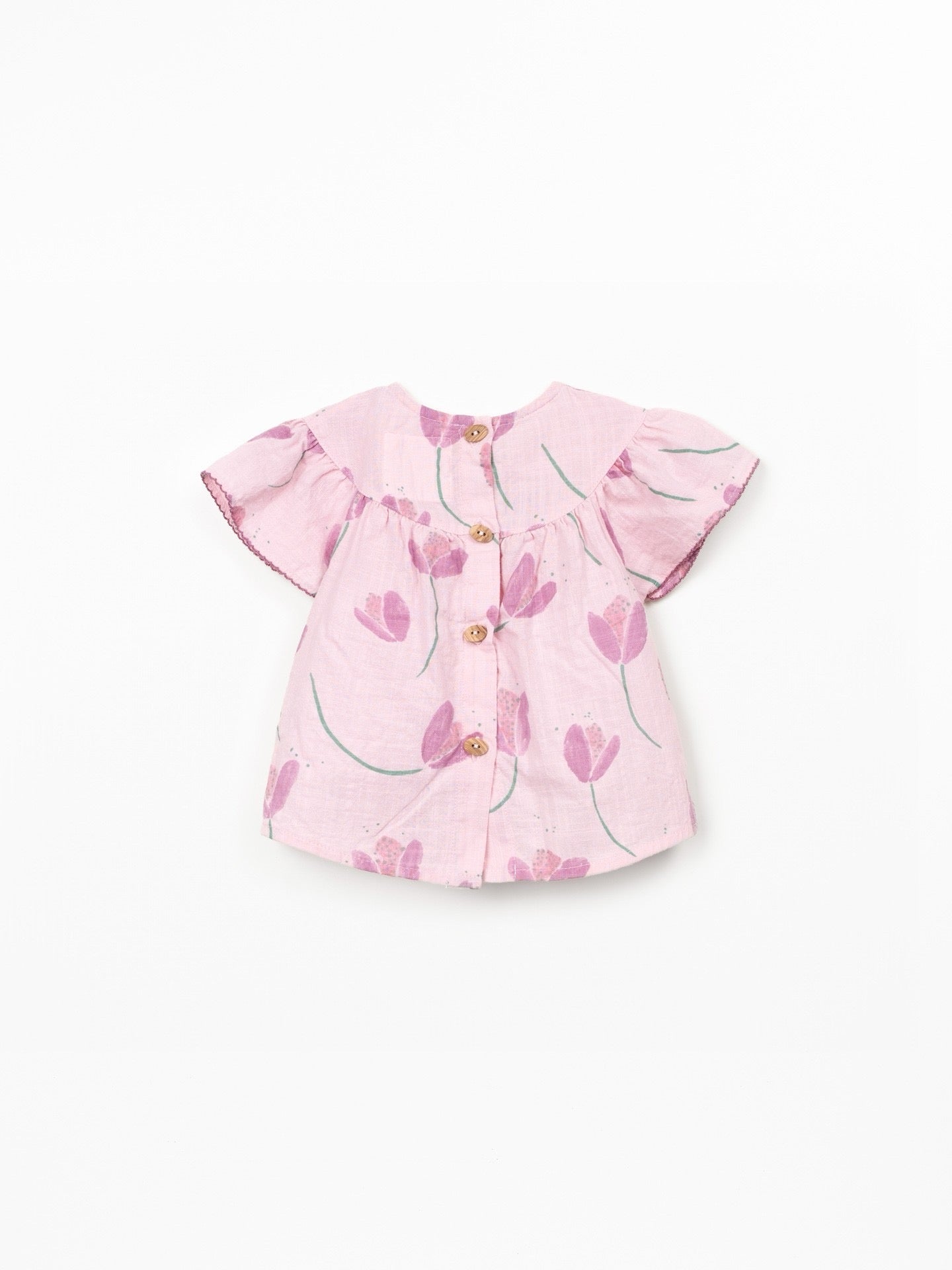 Play Up Girls Woven Tunic || Pink Tulip