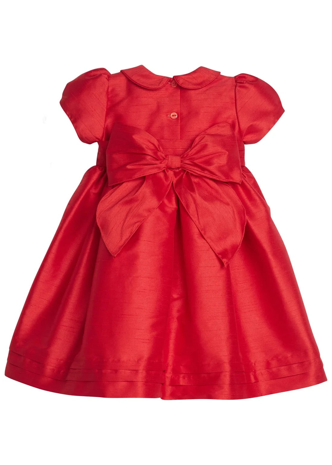 Little English Peter Pan Formal Dress || Red