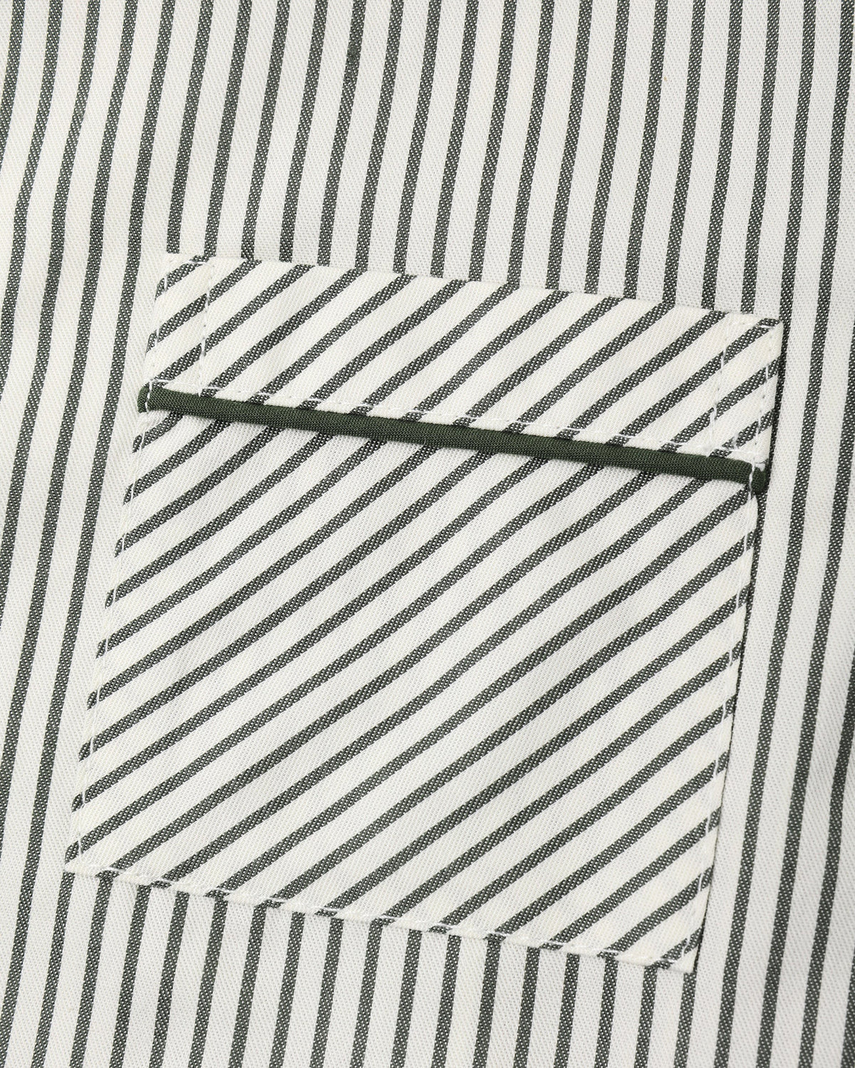 Rylee + Cru Long Sleeve Pajamas || Evergreen Stripe