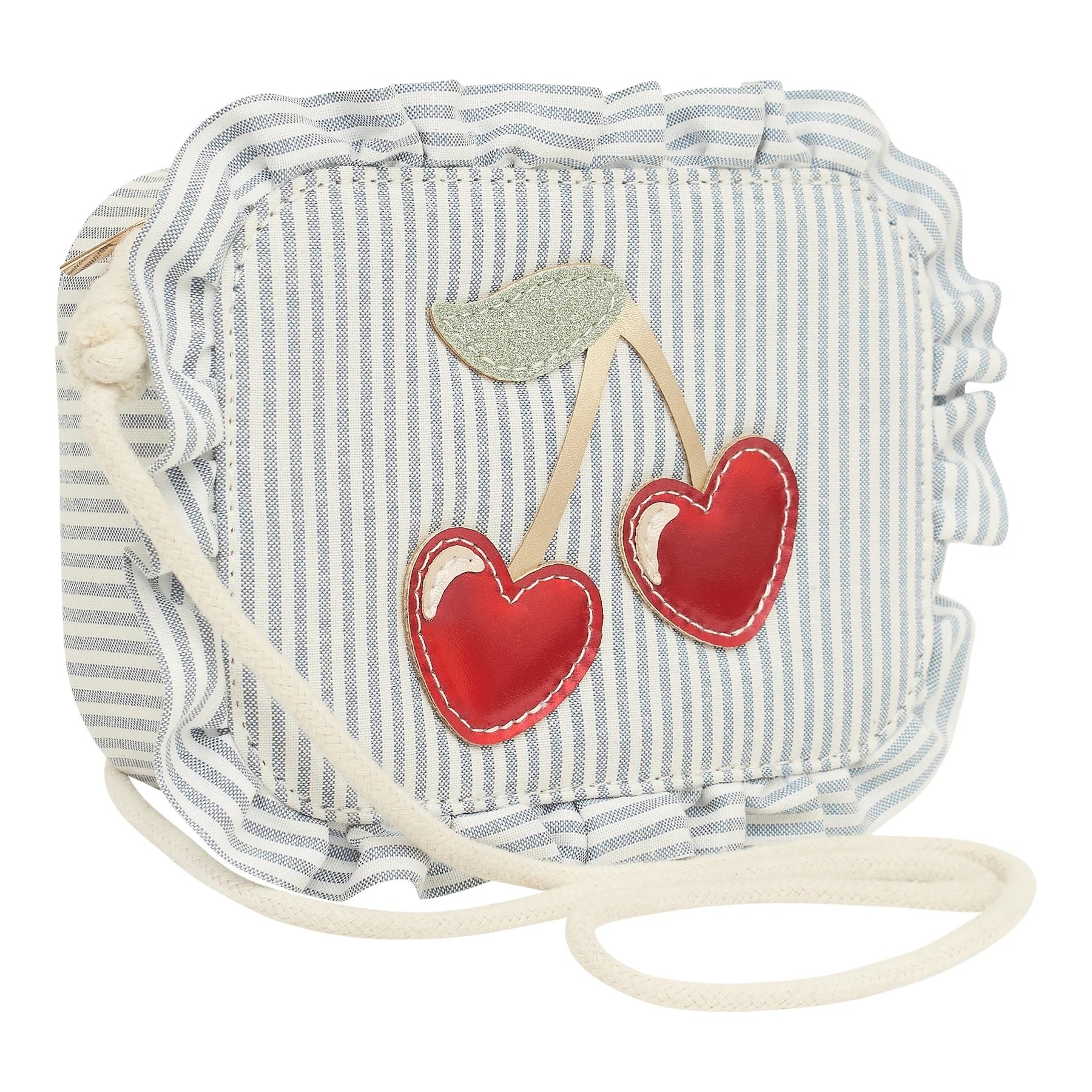 Striped Cherry Bag