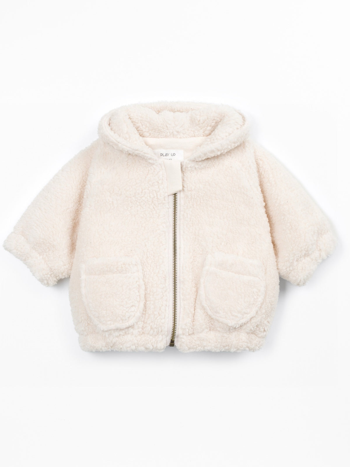 Play Up Fur Coat with Jersey Lining || Beige