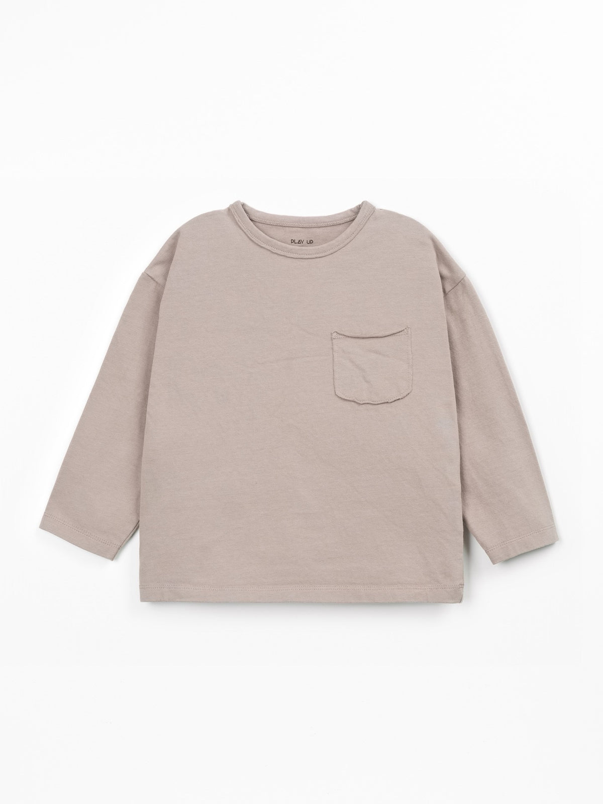 Play Up Jersey Long Sleeve T-Shirt || Light Brown