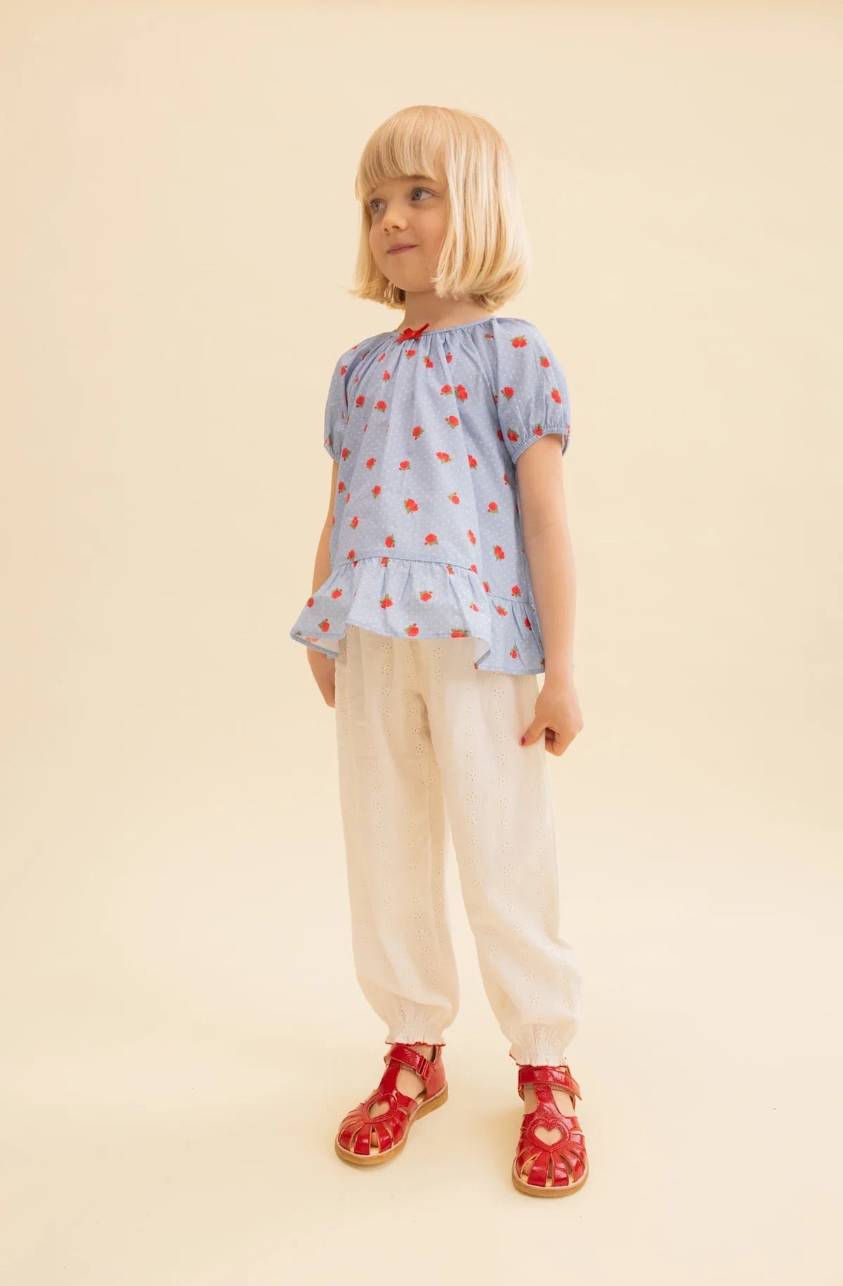 Floss Fiona Blouse || Blue Sky Rose