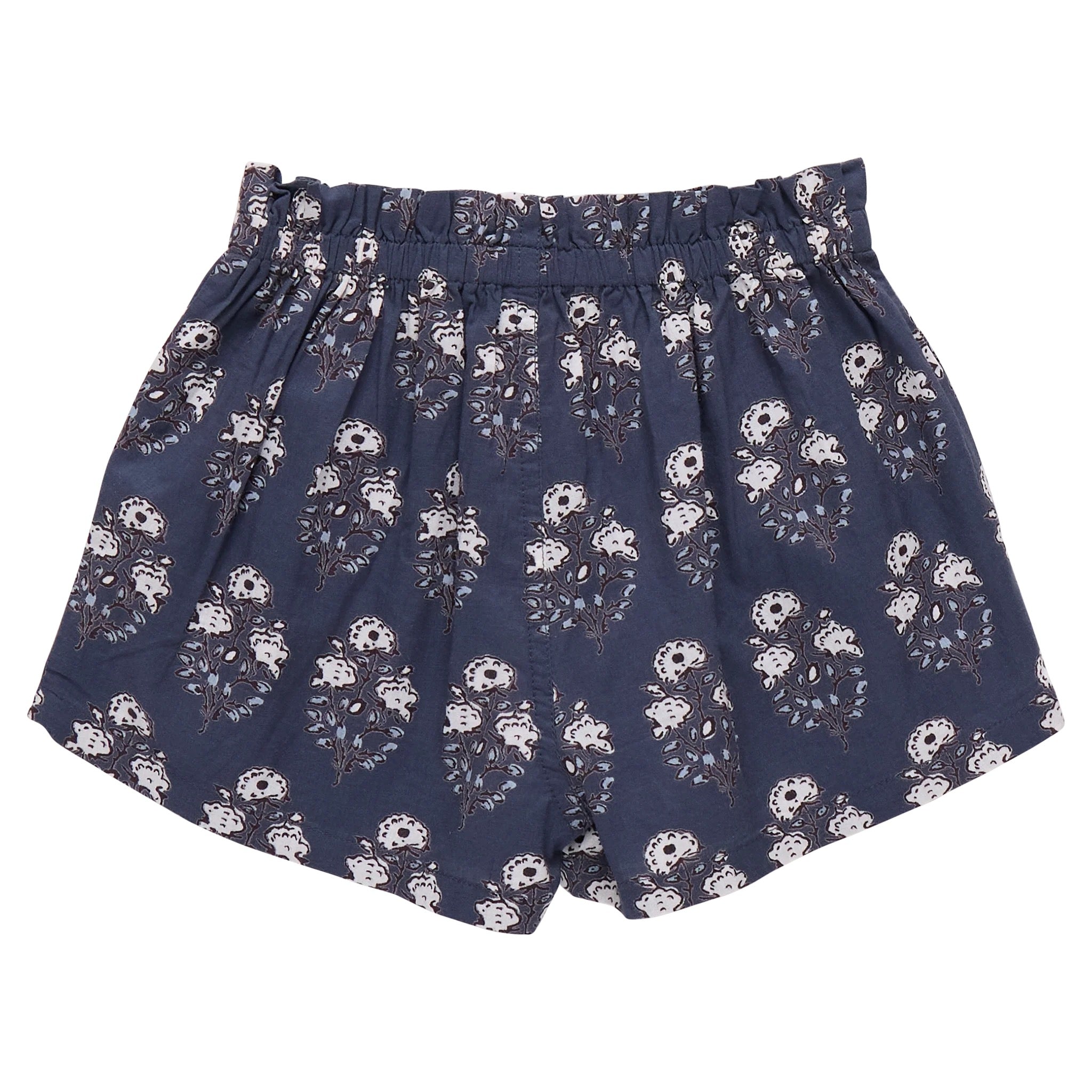 Girls Theodore Short || Navy Strawflower