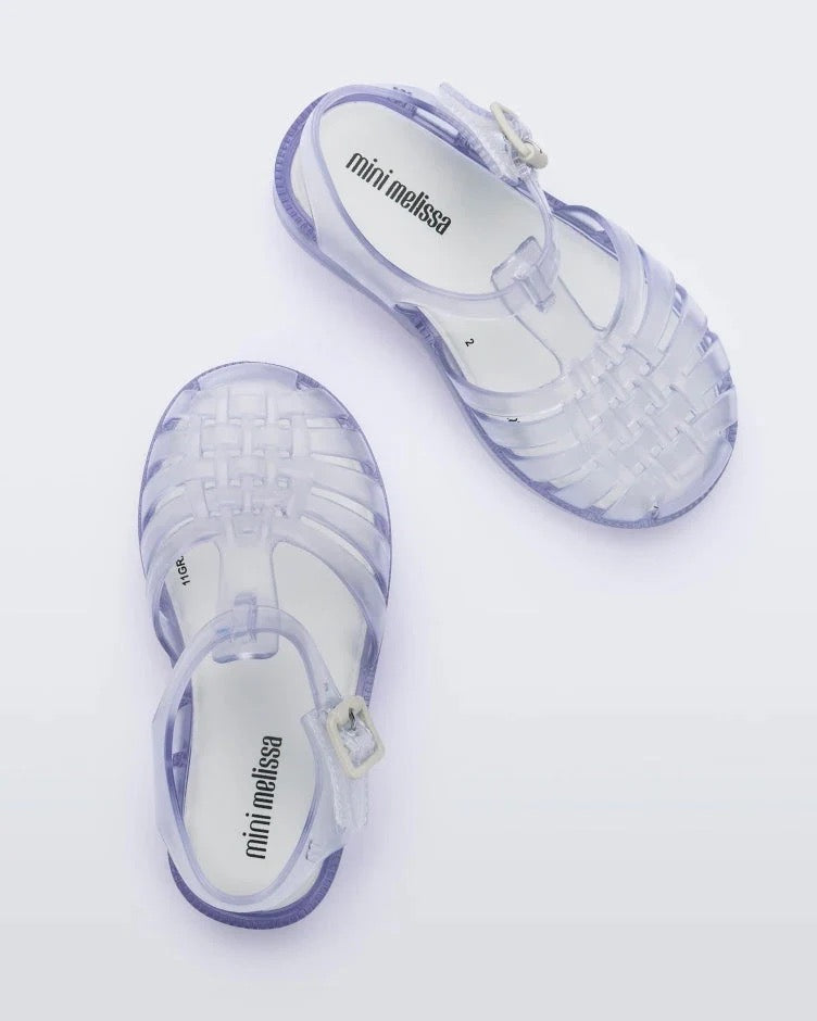Mini Melissa Possession Sandals || Clear