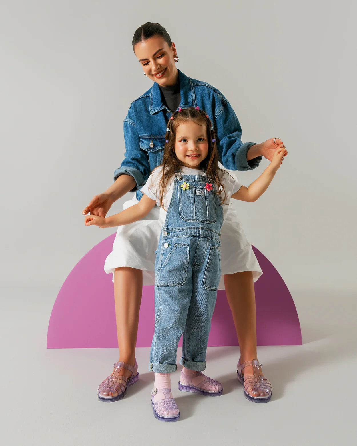 Mini Melissa Possession Sandals || Clear
