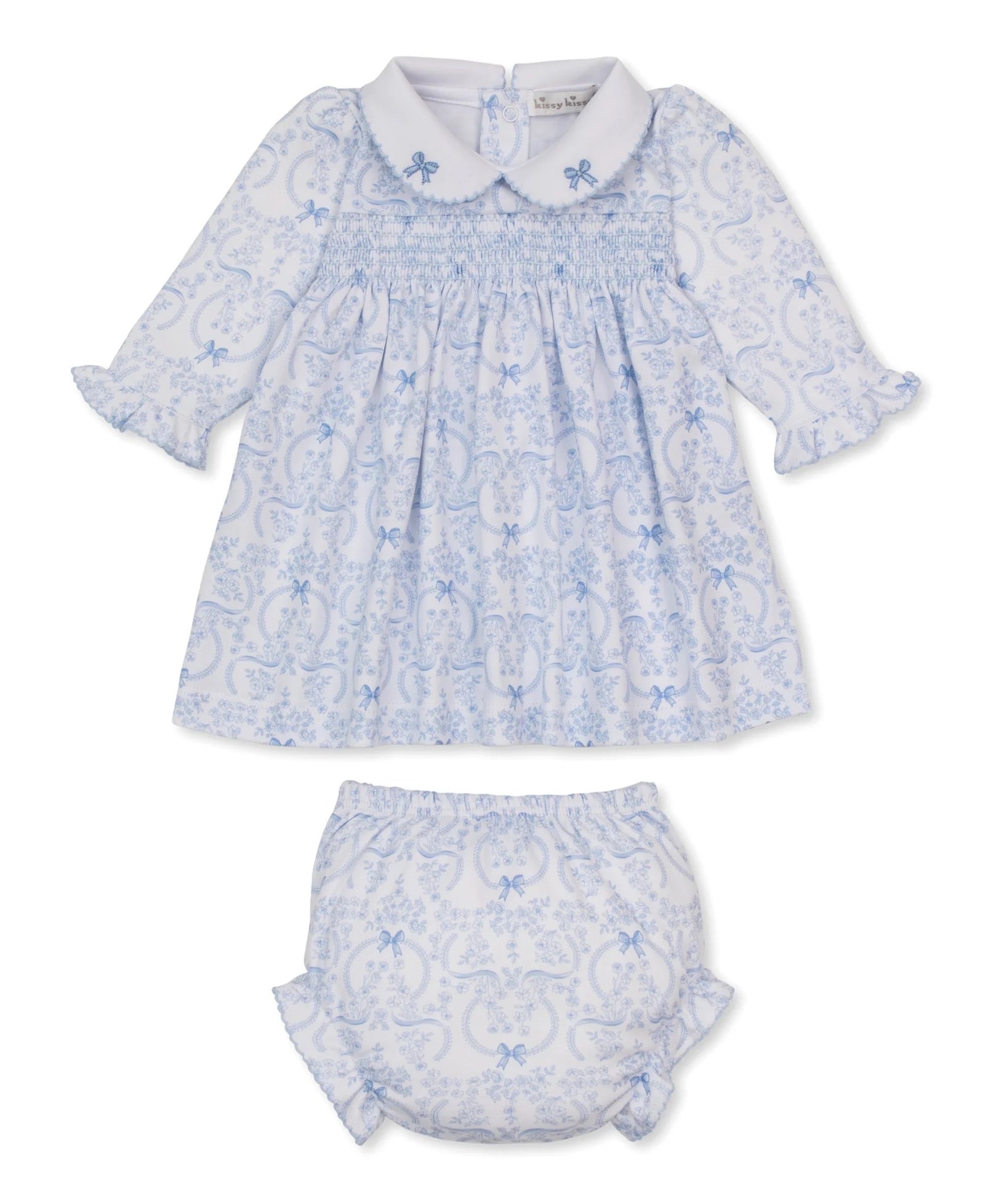 Kissy Kissy Delicate Blooming Bows Dress