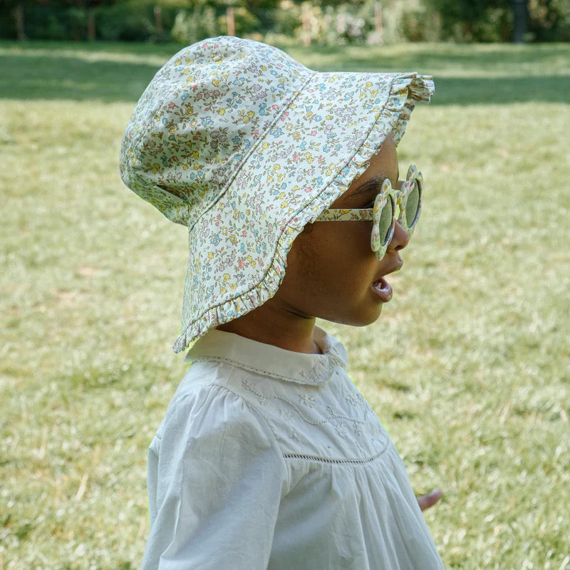 Rockahula Reversible Sun Hat || Petal Ruffle