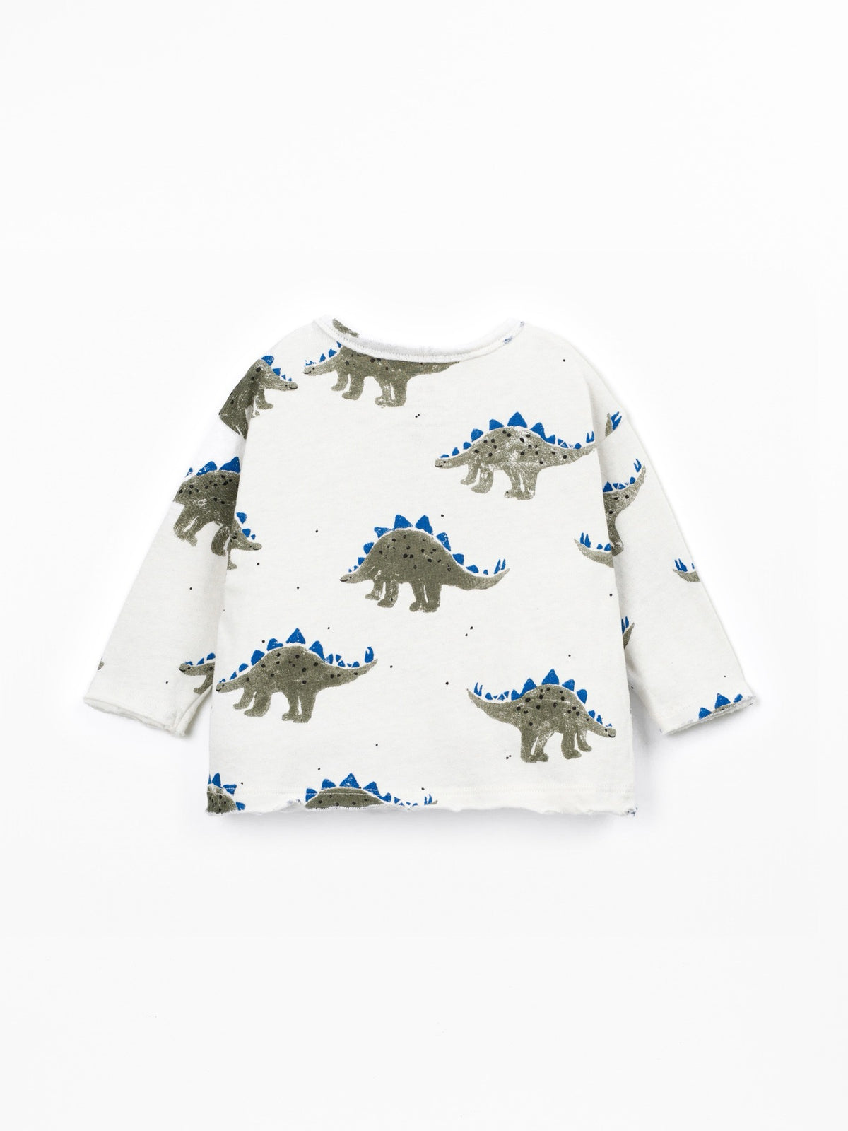 Play Up Knit T-Shirt || White Dino