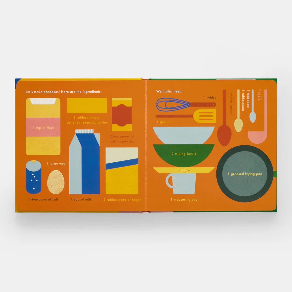 Cook In A Book Series || Pancakes