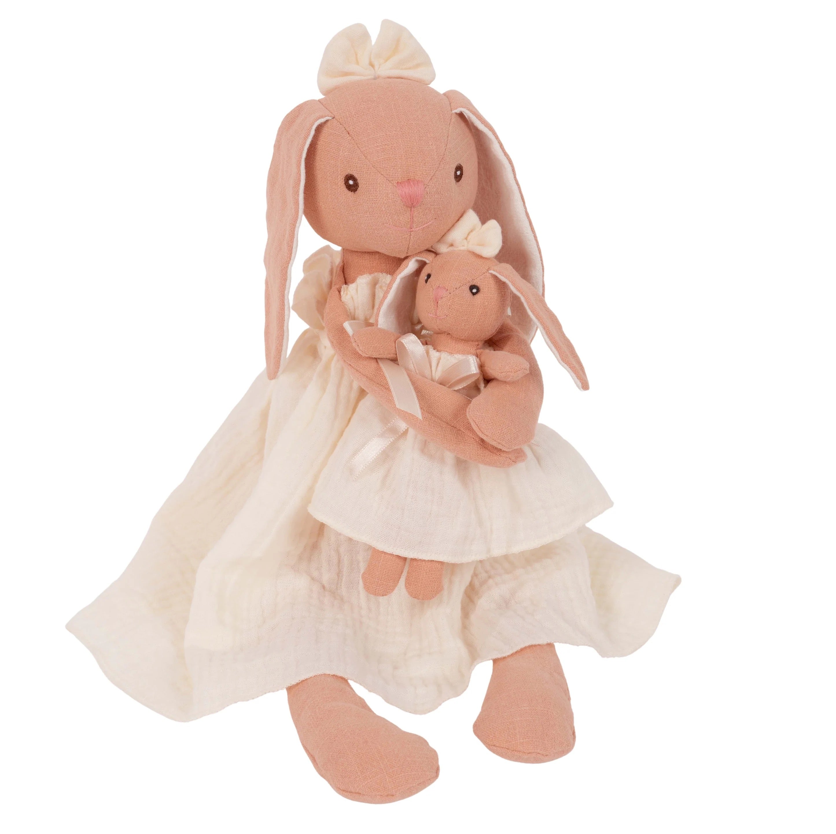 LEVLOVS Mom and Baby Bunny