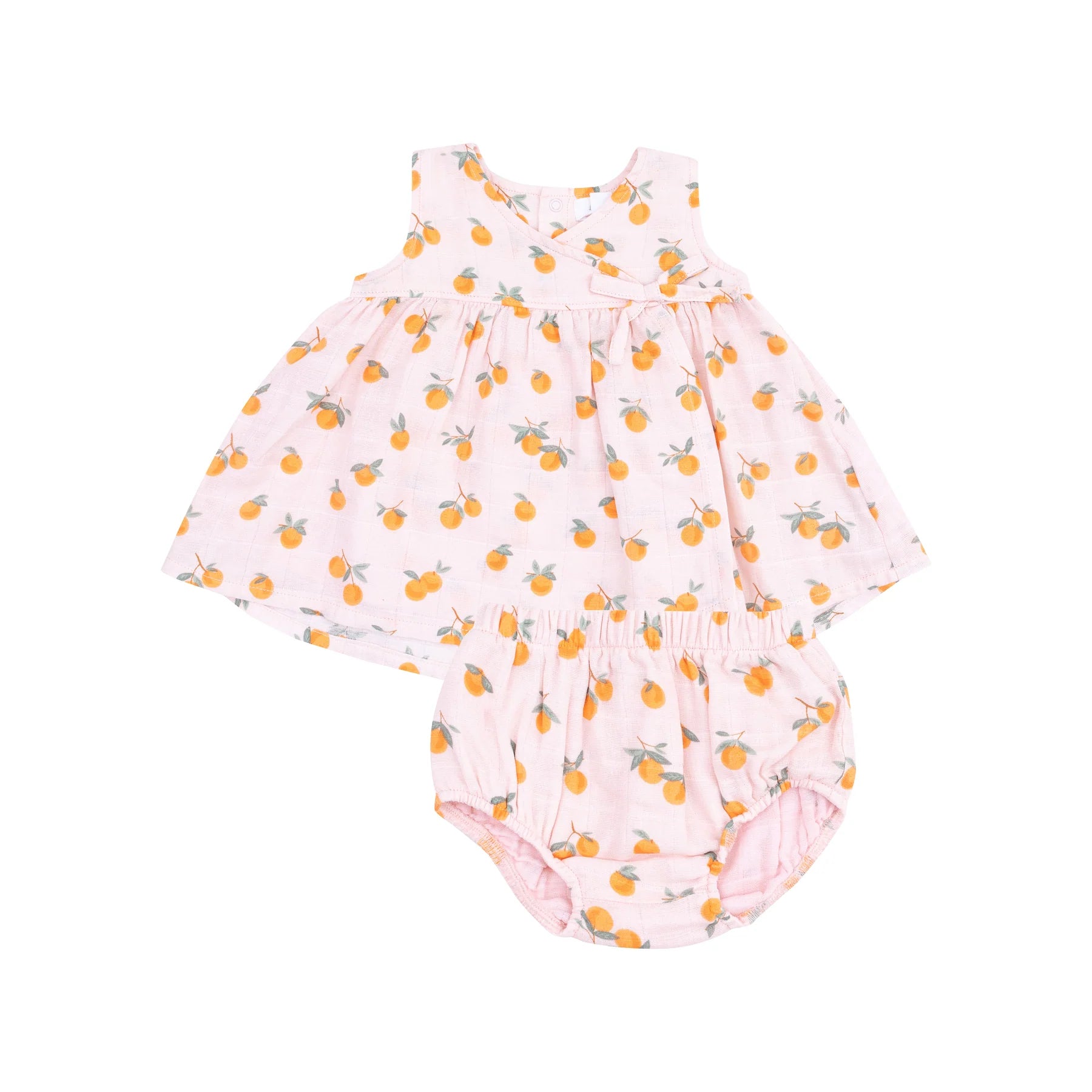Kimono Dress & Bloomer || Sweet Clementines