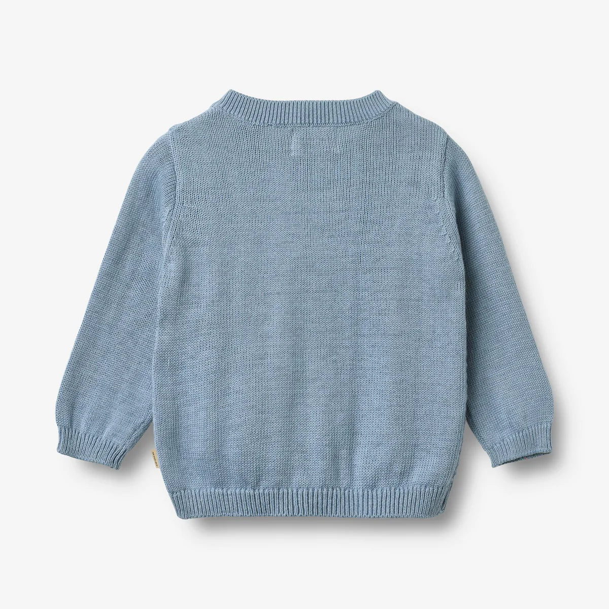 Wheat Knit Cardigan Bjørn || Faded Denim