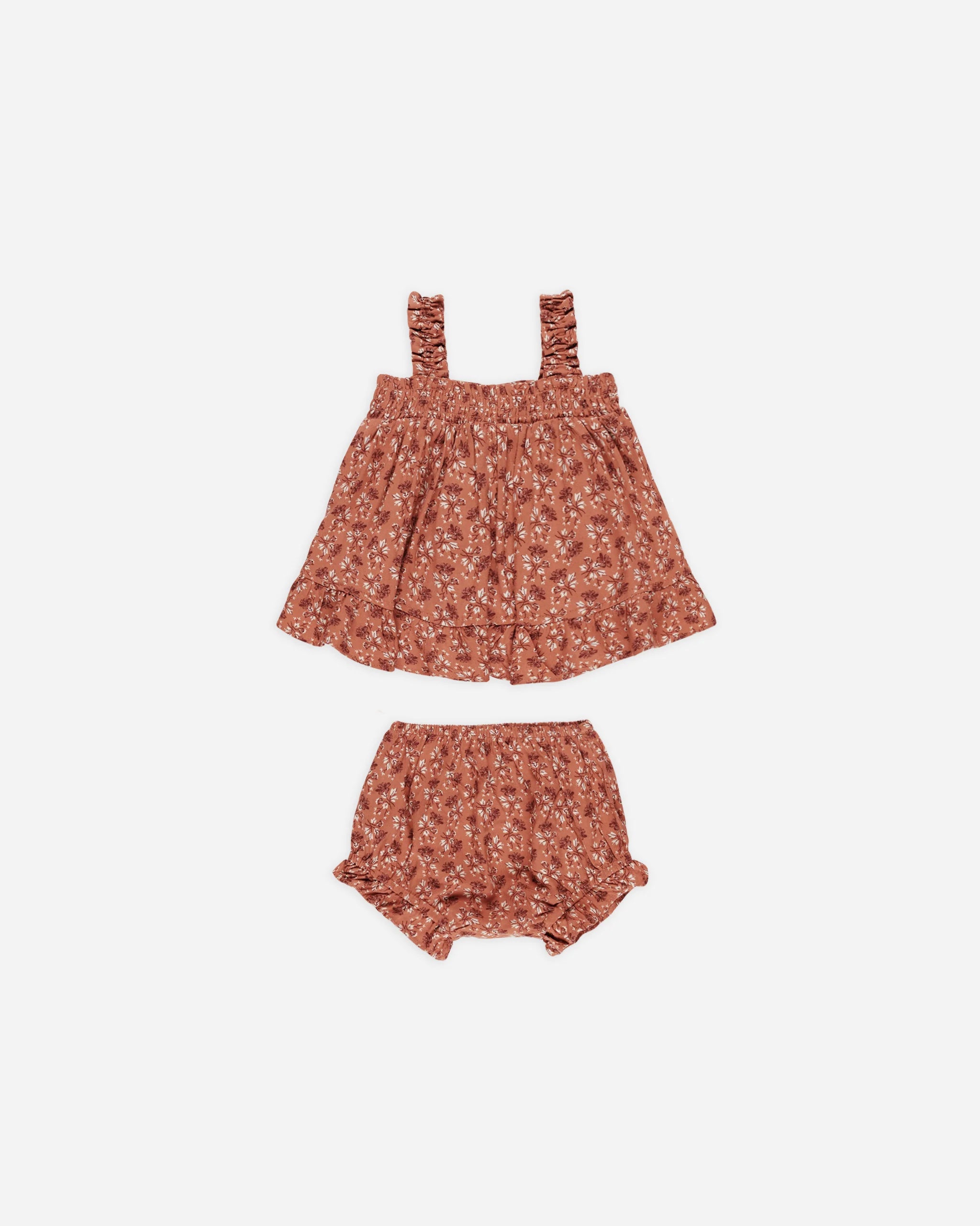 Lala Set || Red Floral