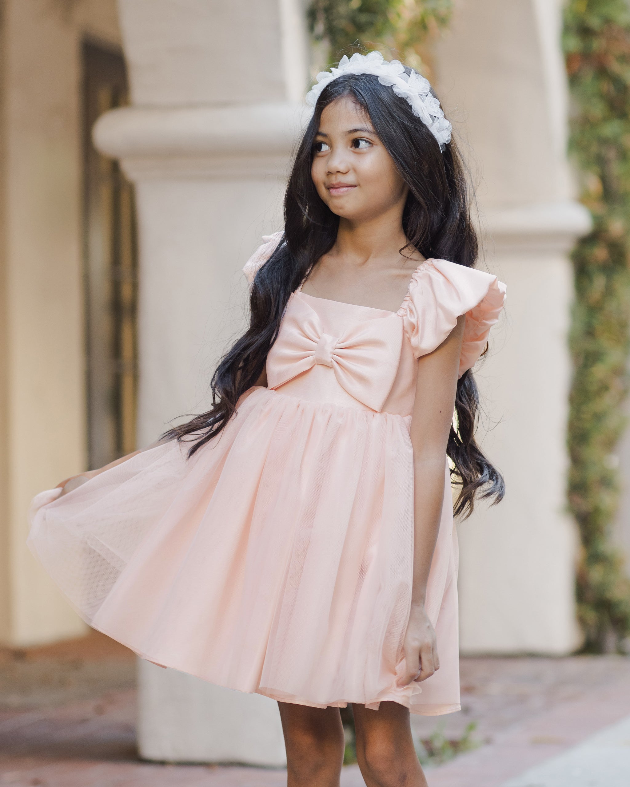 Madeline Dress || Blush