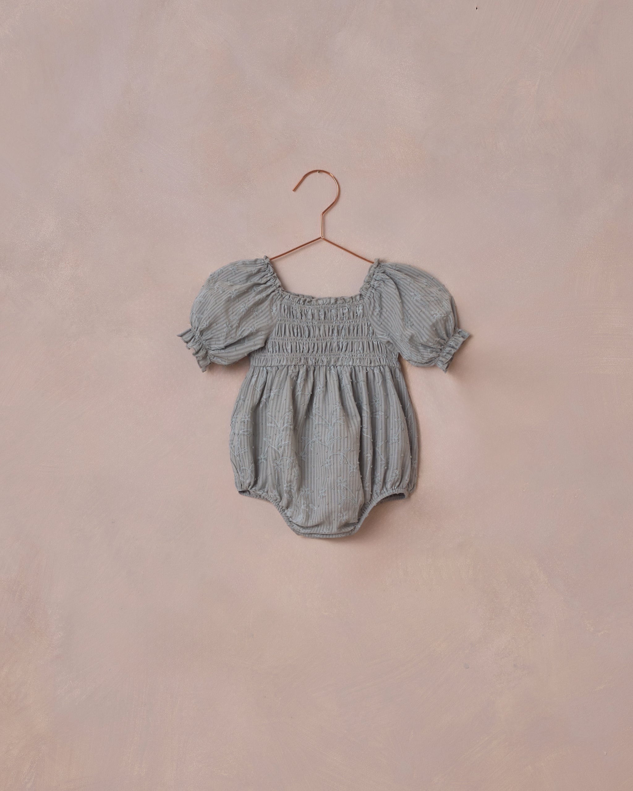 Hazel Romper | Aqua