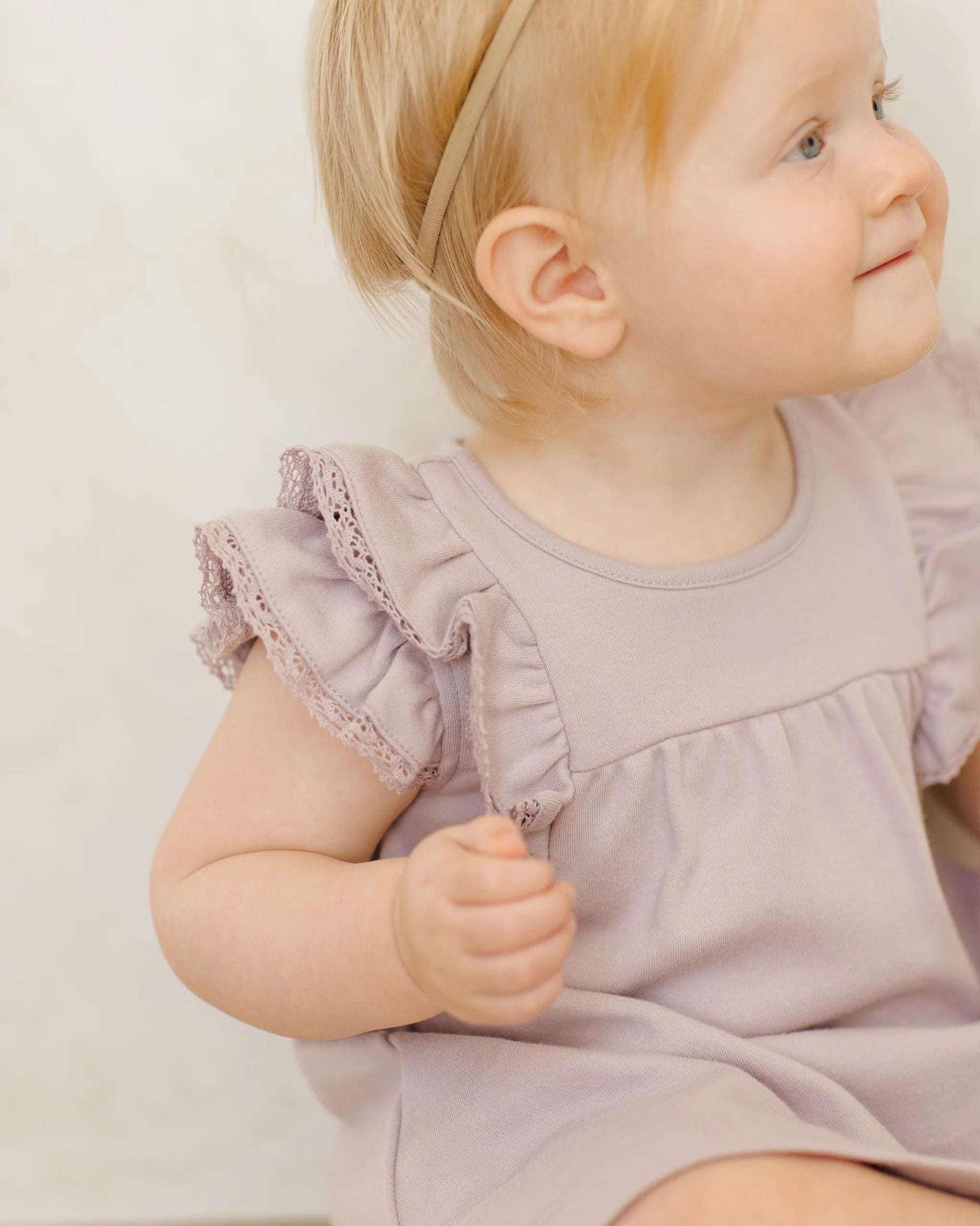 Flutter Dress || Lavender