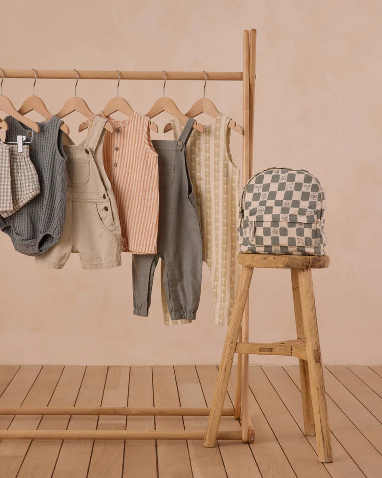 Rylee + Cru Mini Backpack || Coastal Check