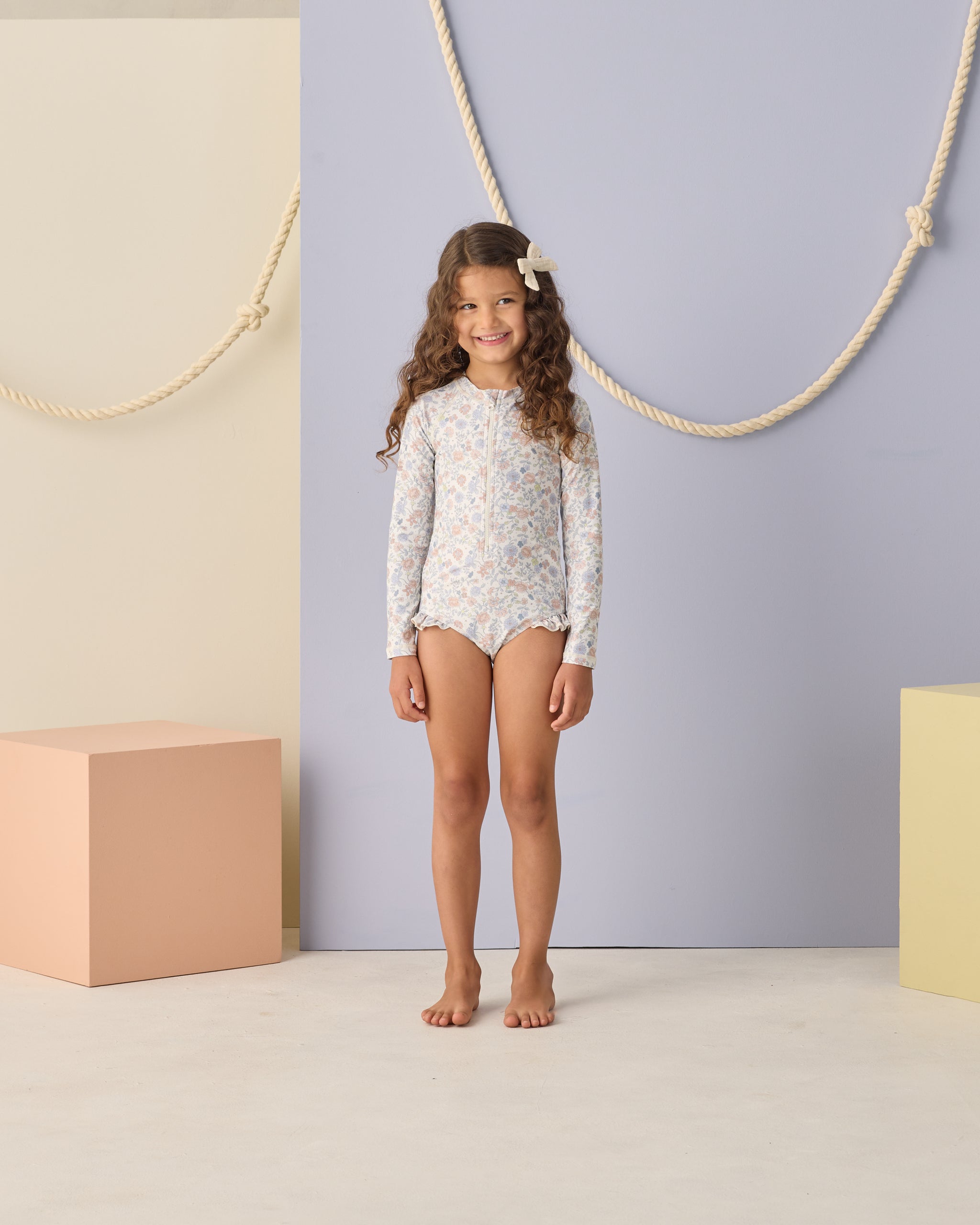 Rylee + Cru Rashguard One-Piece || Bloom