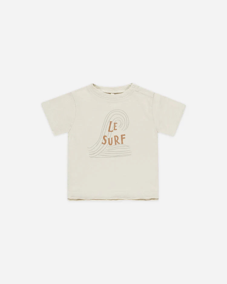 Rylee + Cru Raw Edge Tee || Le Surf