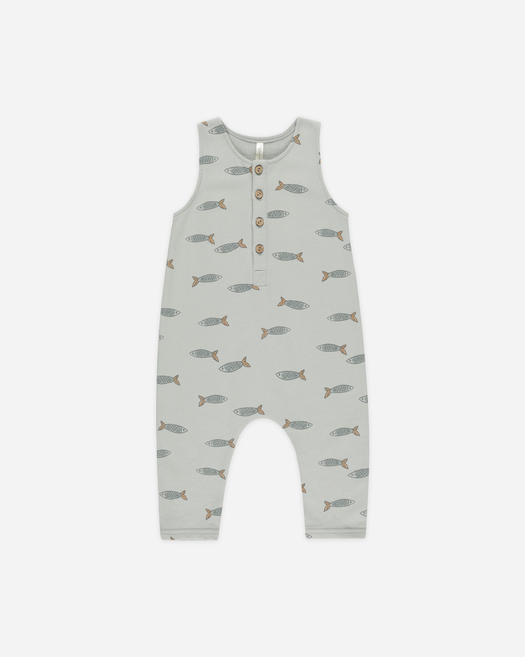 Rylee + Cru Terry Jumpsuit || Sardines