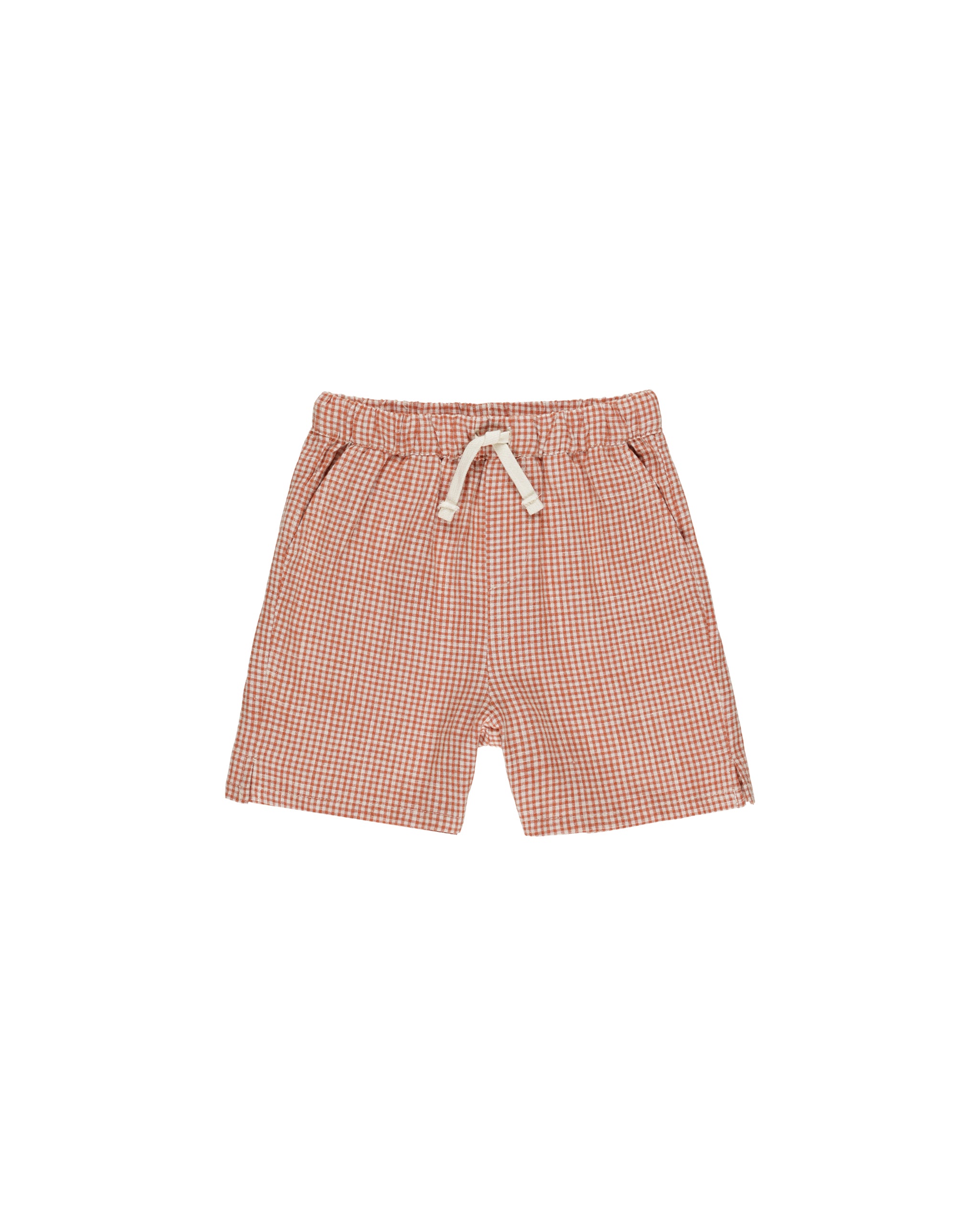 Rylee + Cru Perry Short || Poppy Gingham