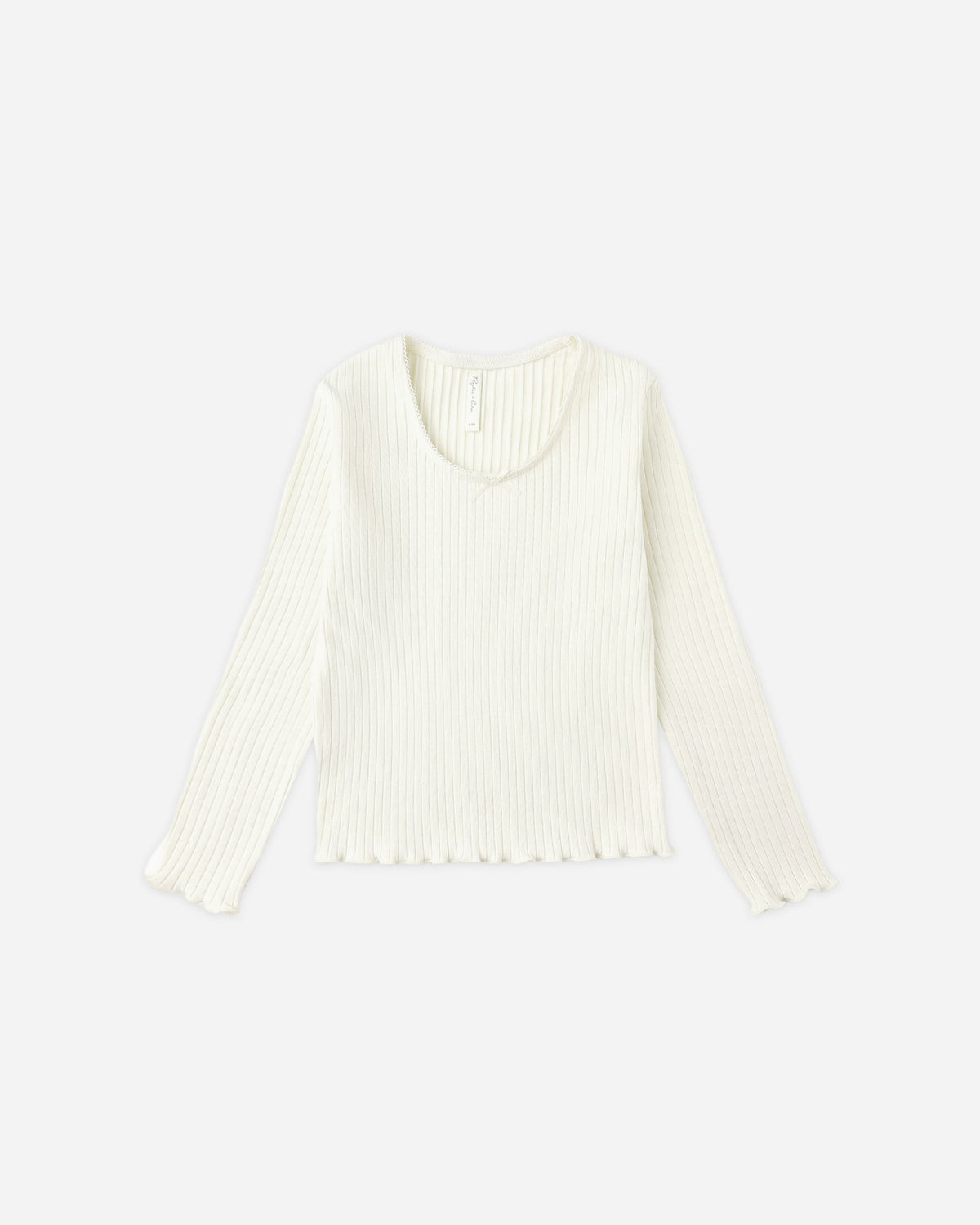 Ribbed Long Sleeve Shirt