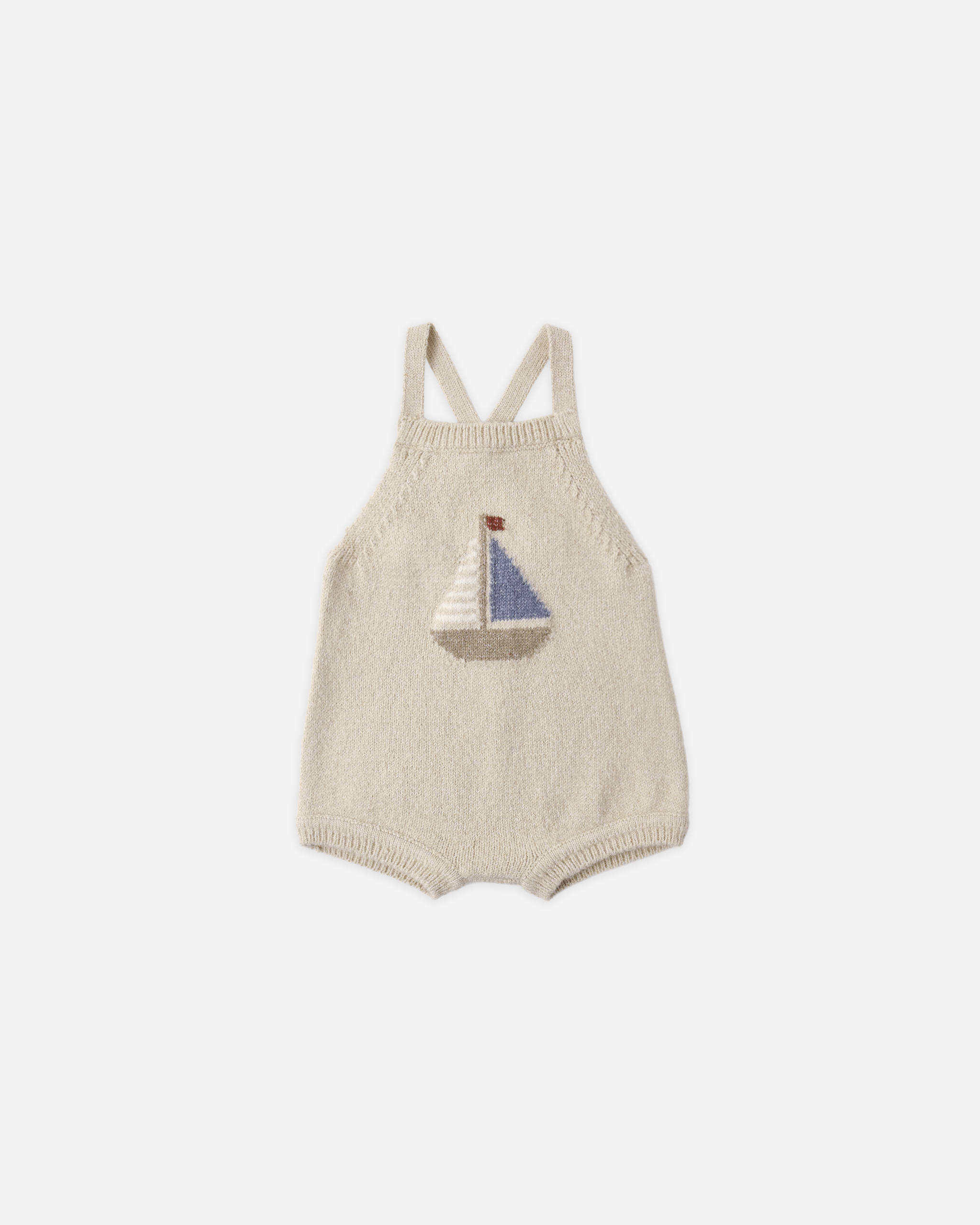 Rylee + Cru Fisher Romper || Sailboat