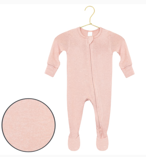Lou Lou and Company Plush Zipper Footie || Piper