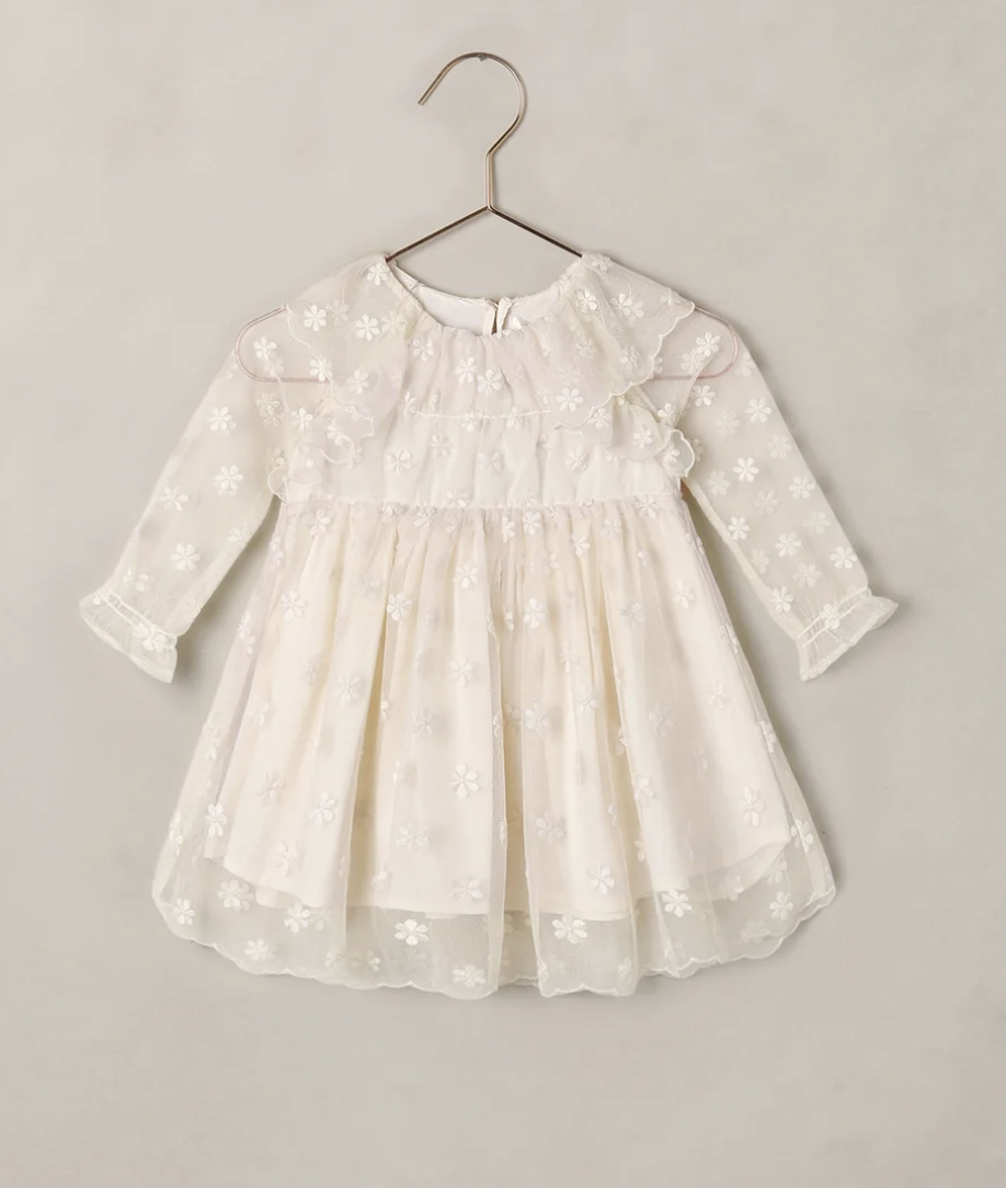 Noralee Celine Dress || Embroidered Daisy