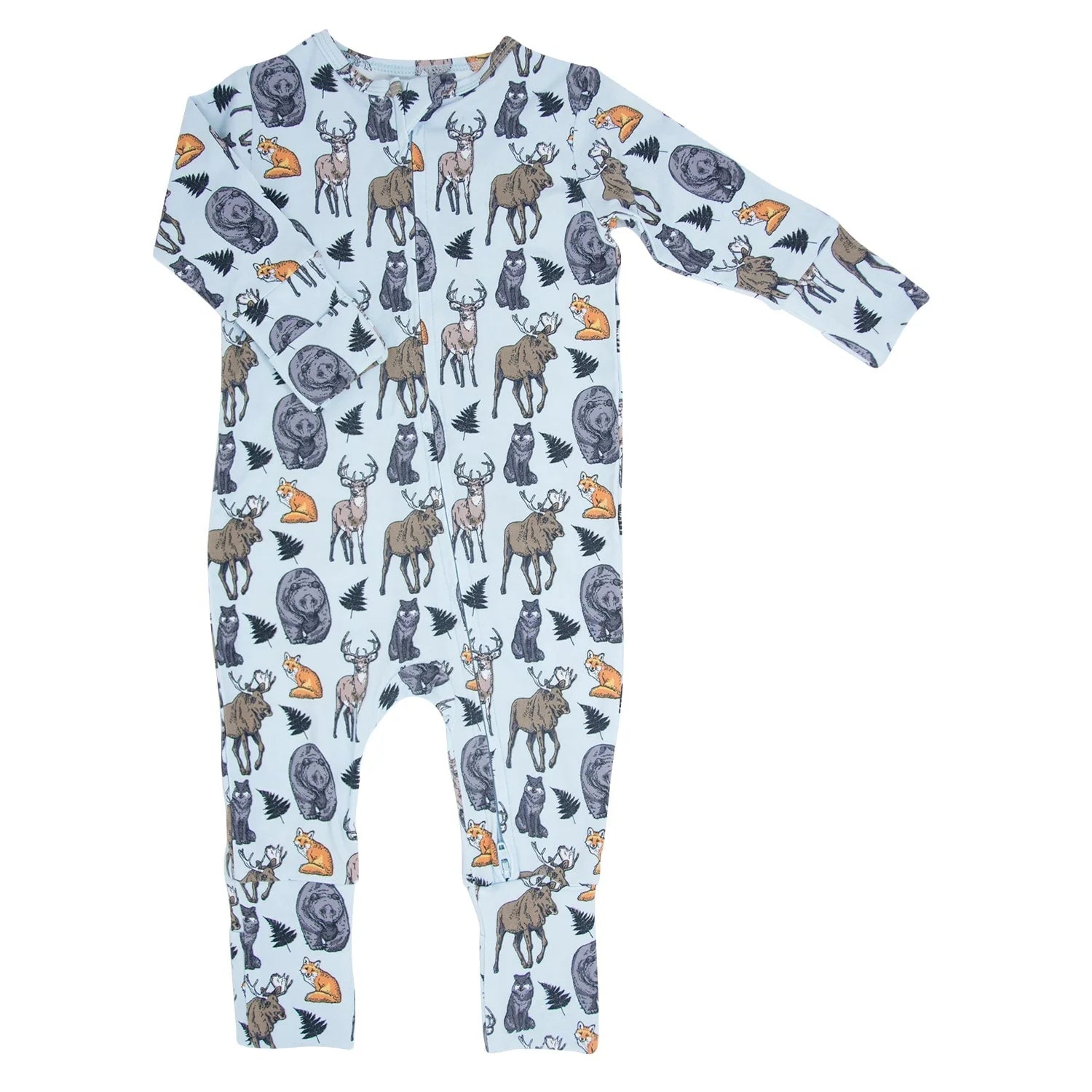 Bamboo Zipper Romper || Into The Wild