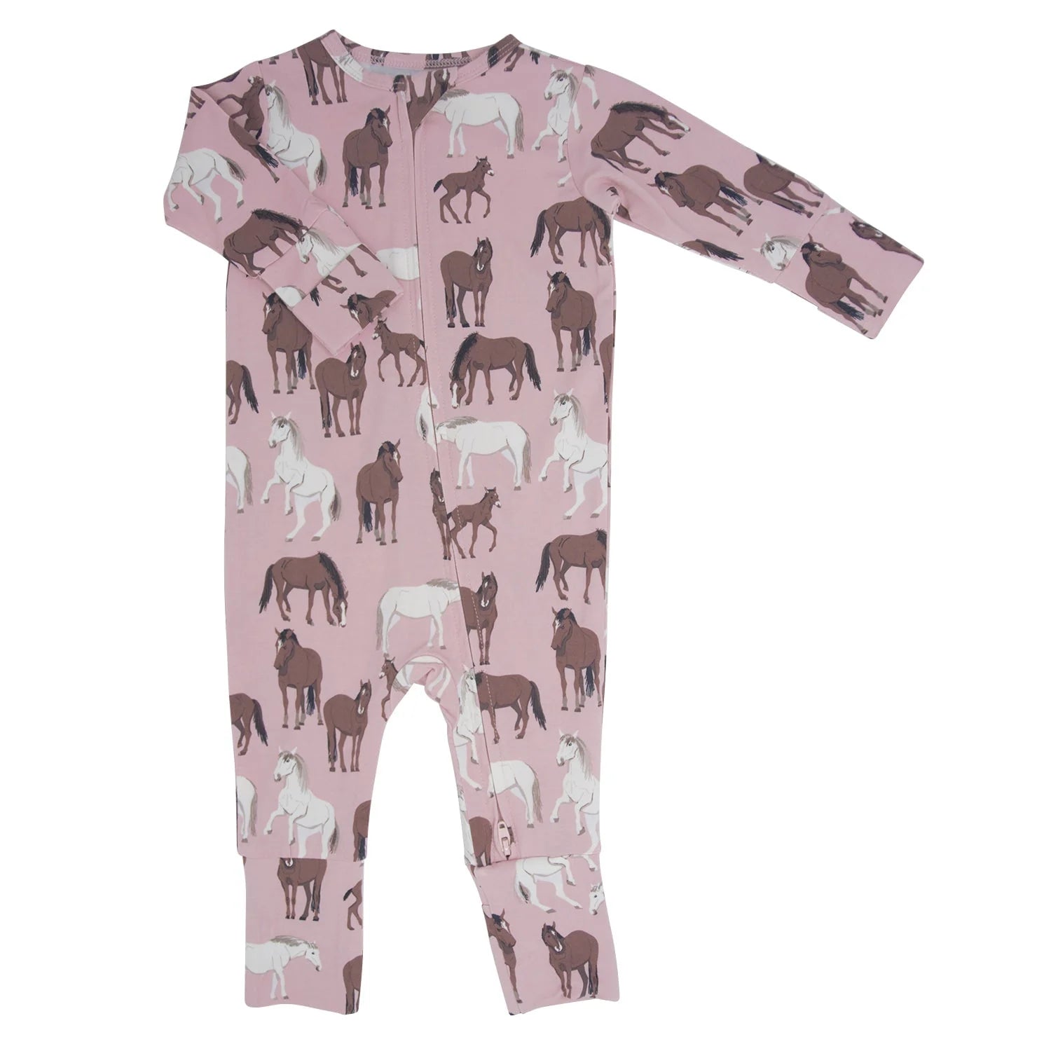 Bamboo Convertible Romper || Wild Horses