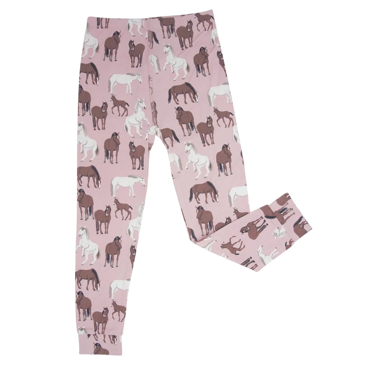 Bamboo Big Kid Pajamas || Wild Horses