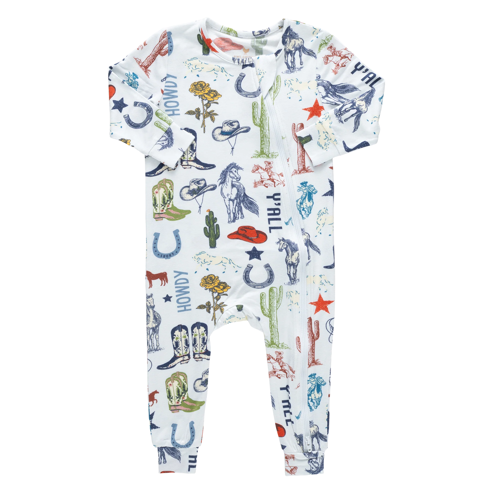 Baby Bamboo Romper || Western Dreams