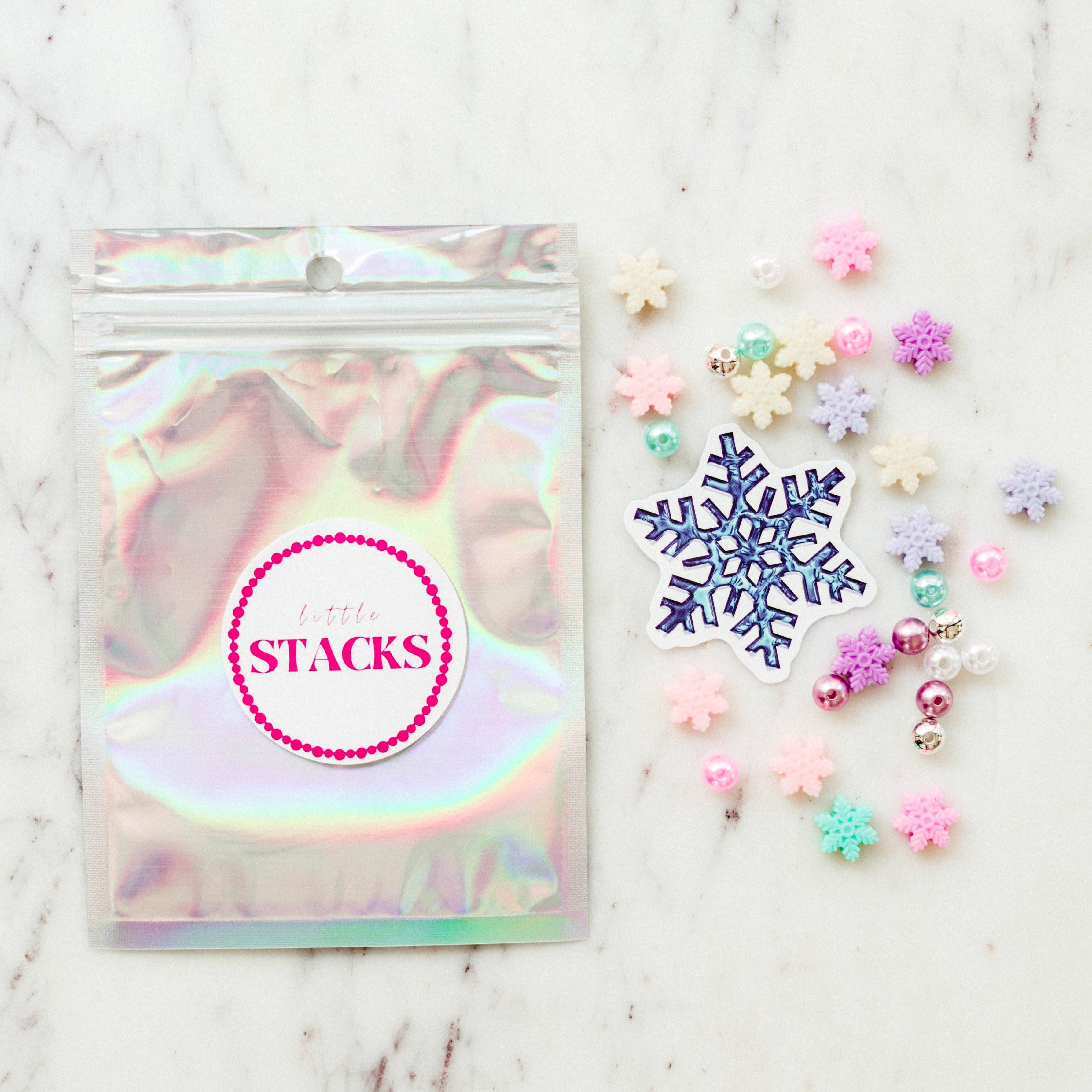 The Snowflake Winter Stack Bracelet Kit