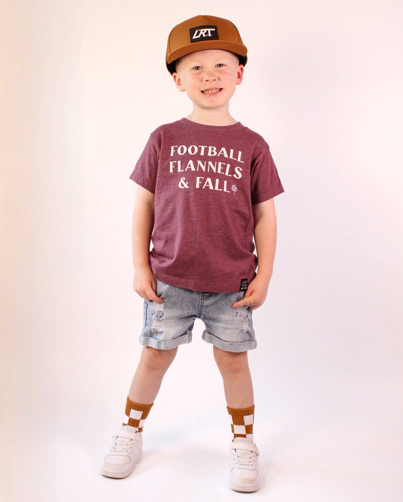 Kickin It Up Socks || Camel Checker