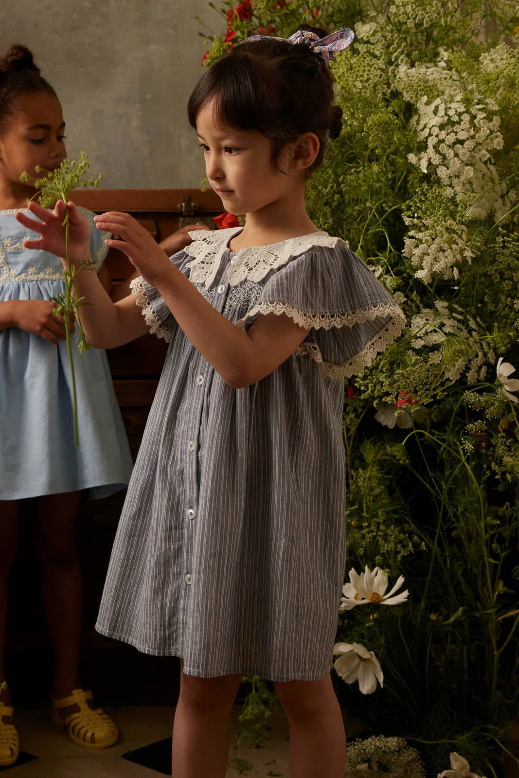 Louise Misha Arlina Dress || Blue Coast Stripes