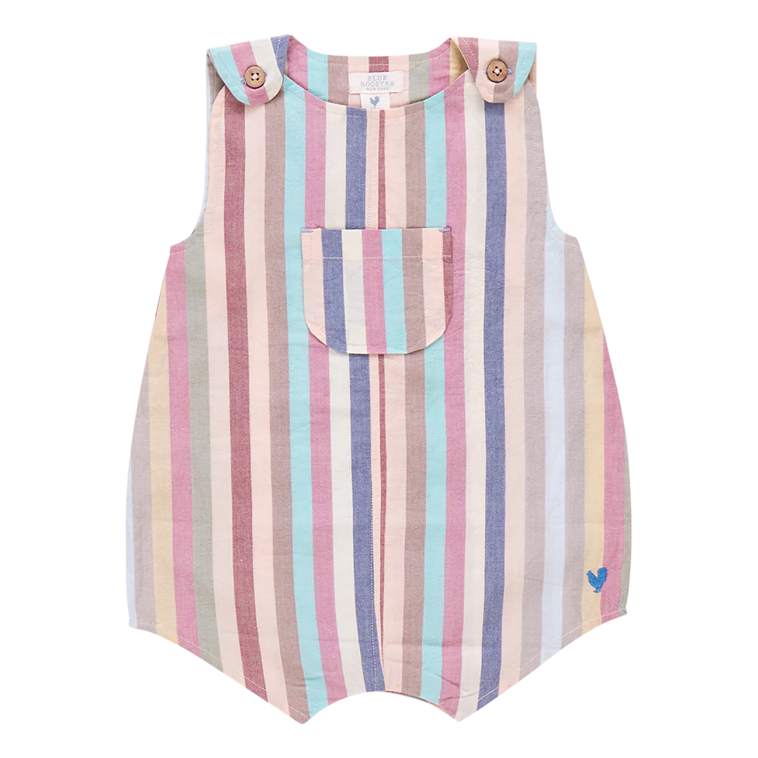 Baby Boys Noah Jumper - Multi Vintage Stripe