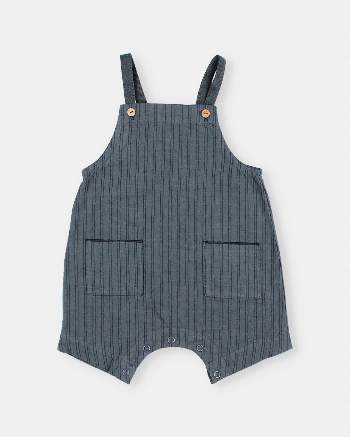 Dungaree in Stripes || Nuit